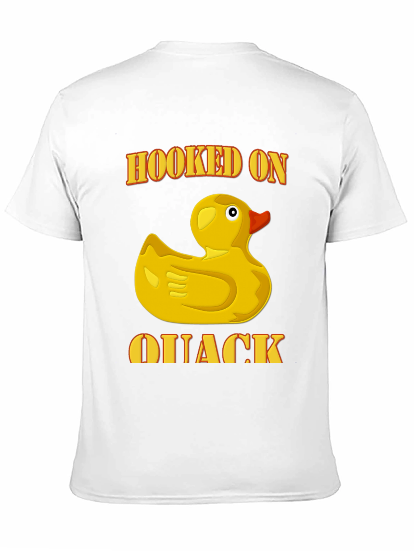 Black Hooked On Quack T-Shirt view 11