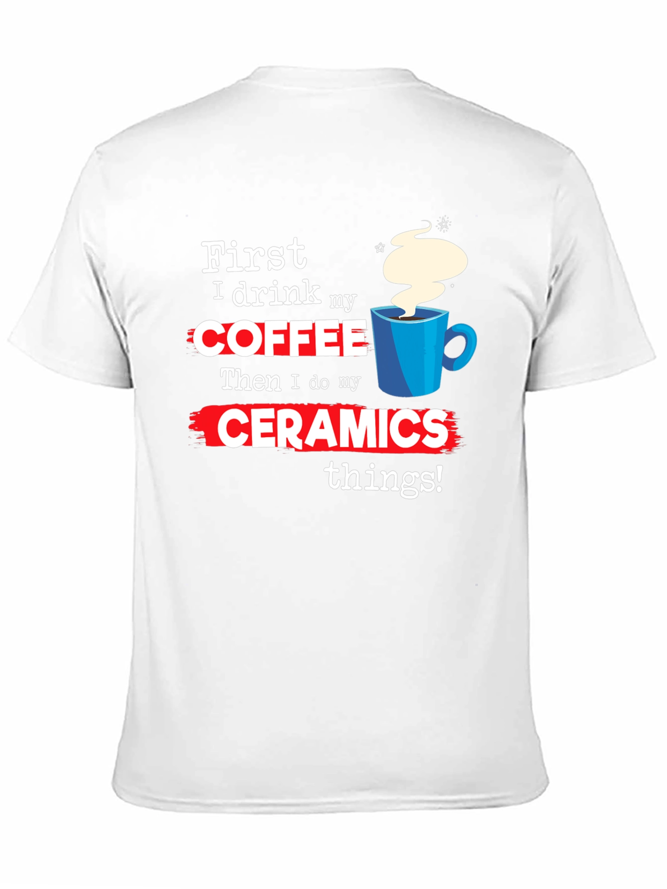 Coffee & Ceramics Graphic T-Shirt - 11