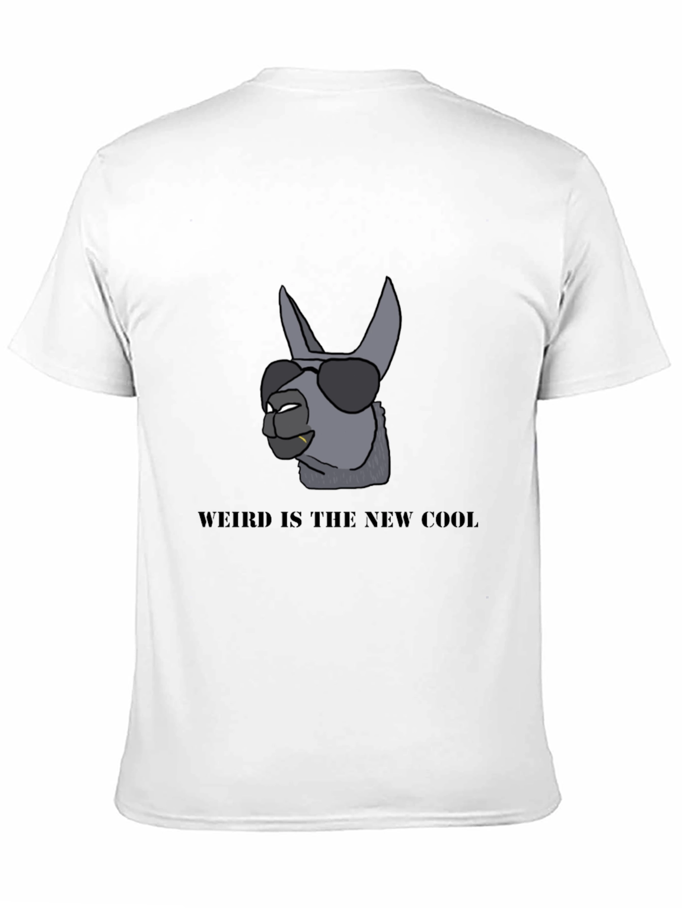 Black Weird Is The New Cool Graphic Tee view 11