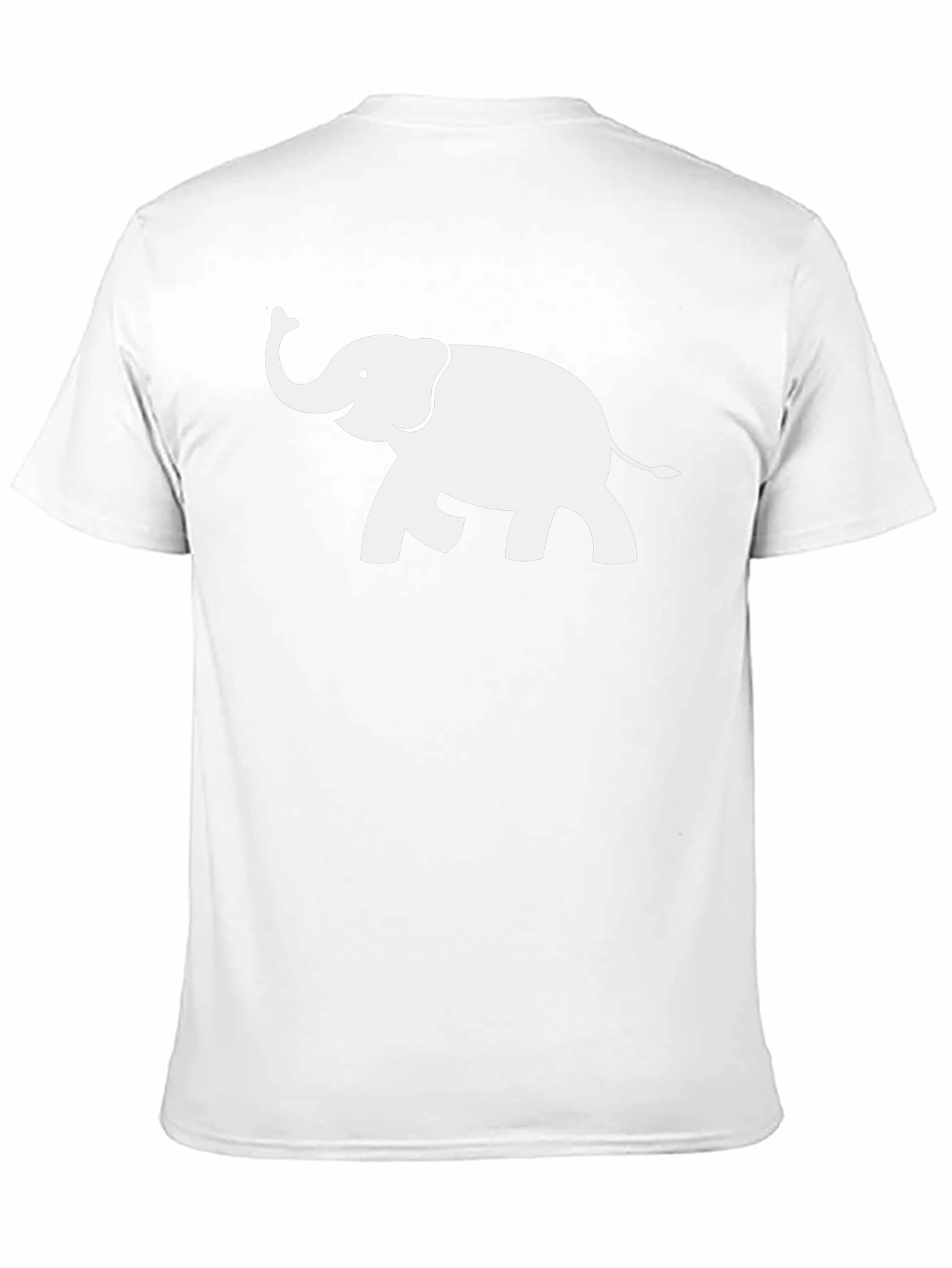 Black Elephant Graphic Tee - Black Cotton Blend view 11