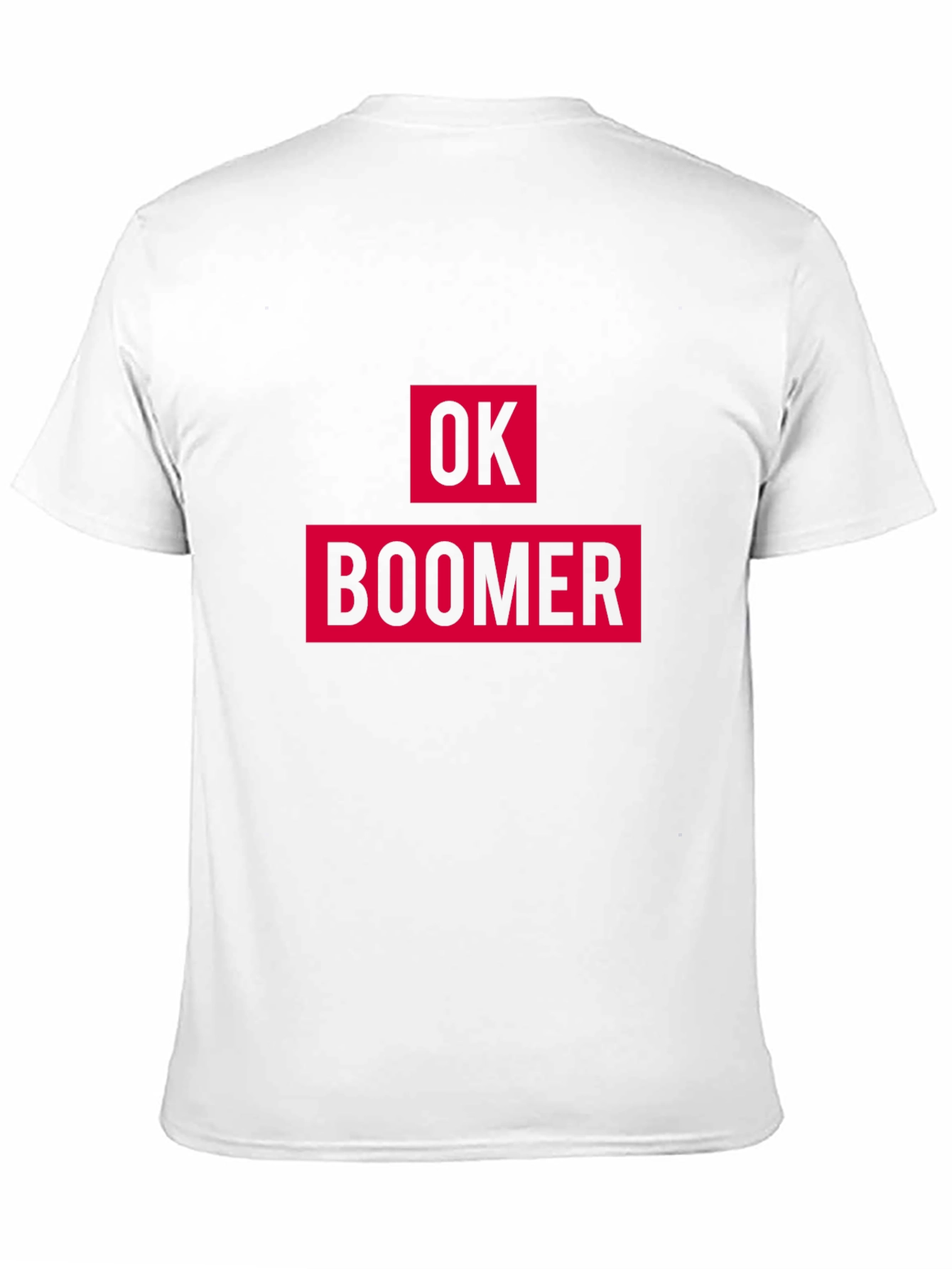 Black Ok Boomer Graphic Tee - Black Cotton T-Shirt view 11