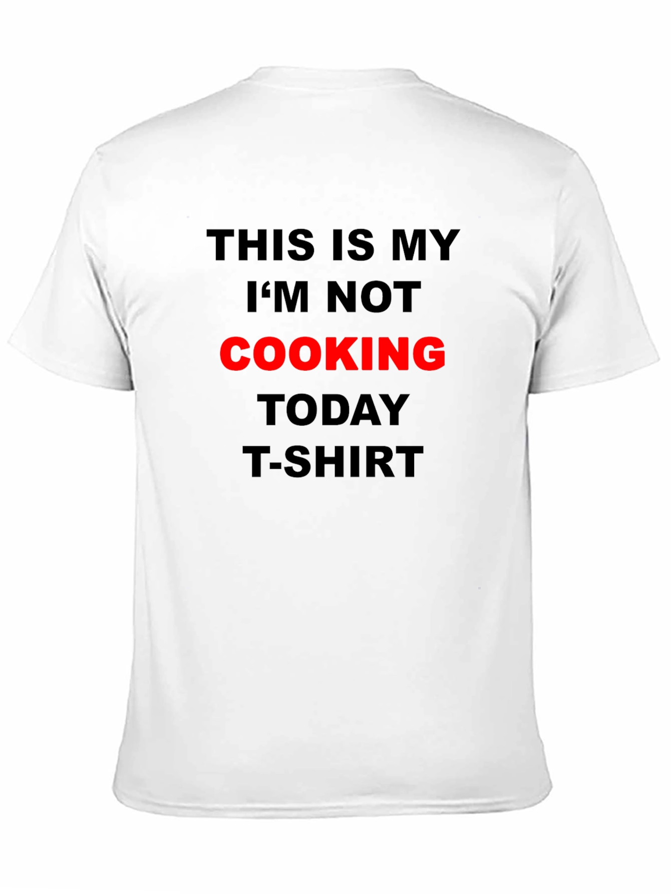 Black Funny Cooking Humor T-Shirt for Men view 11