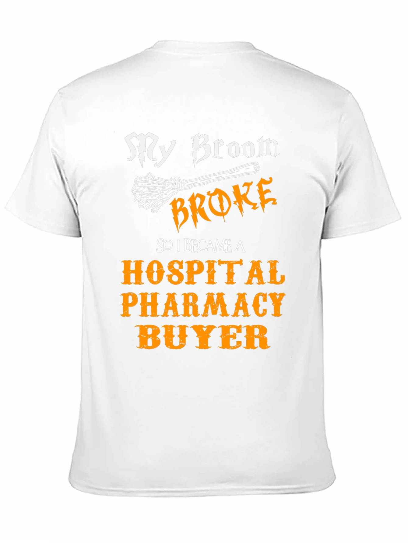 Black Funny Hospital Pharmacy Buyer T-Shirt view 11