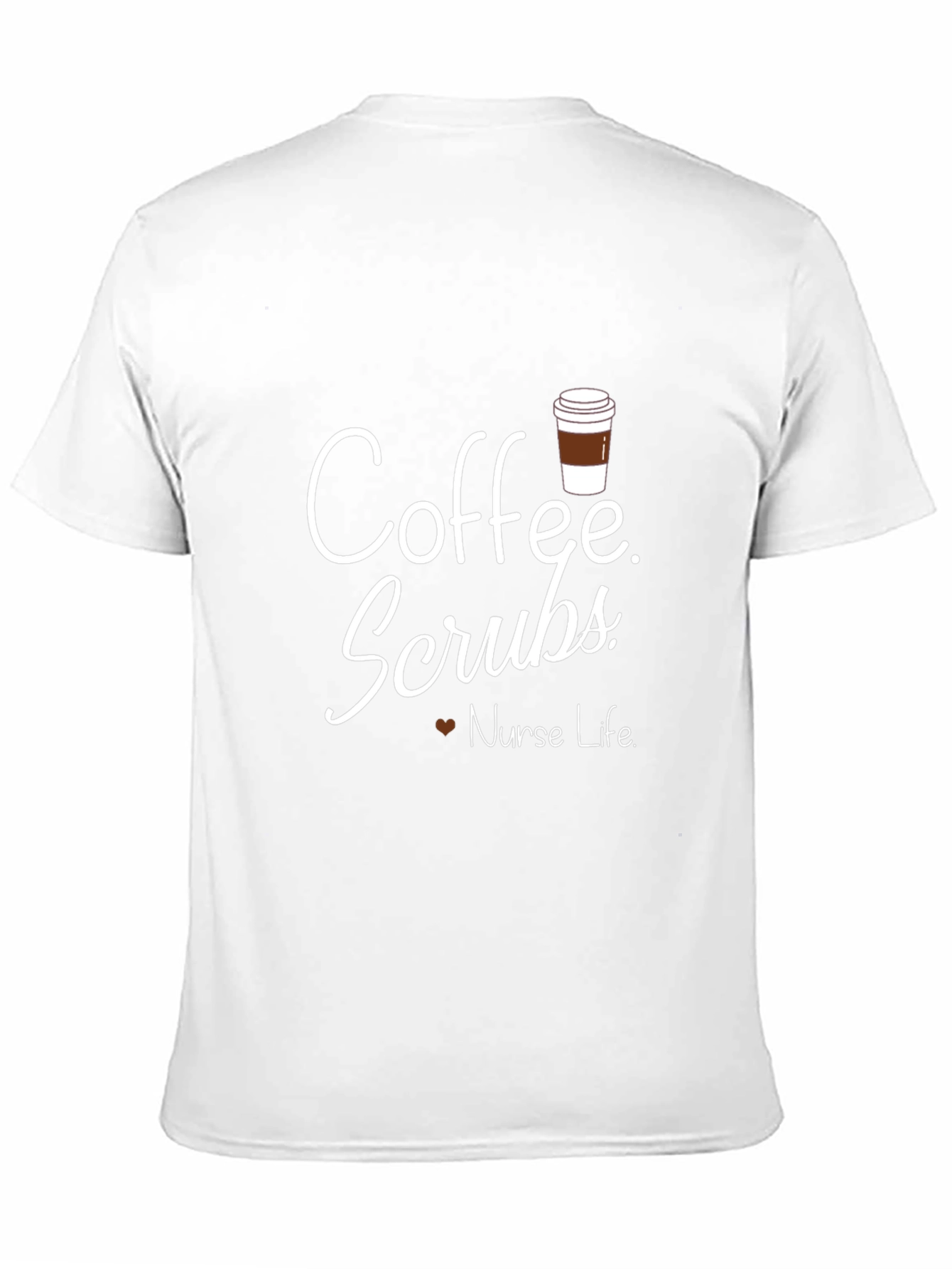 Black Coffee Scrubs Nurse Life T-Shirt view 11