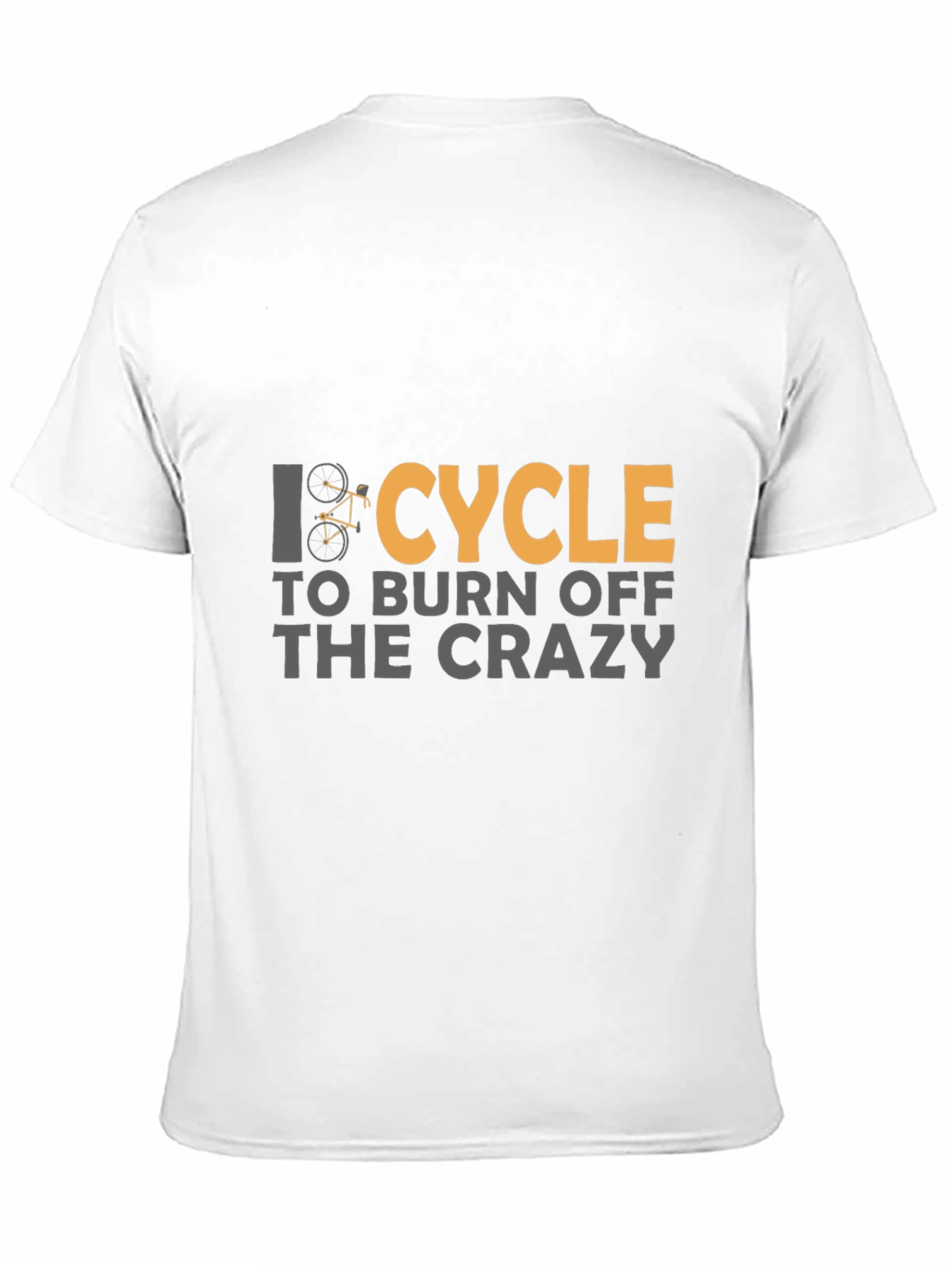 Black Cycle to Burn Off Crazy Tee view 11