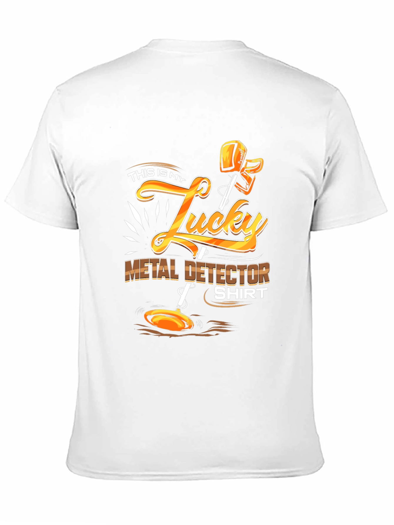 Black Lucky Metal Detector Shirt - Hobby Apparel view 11