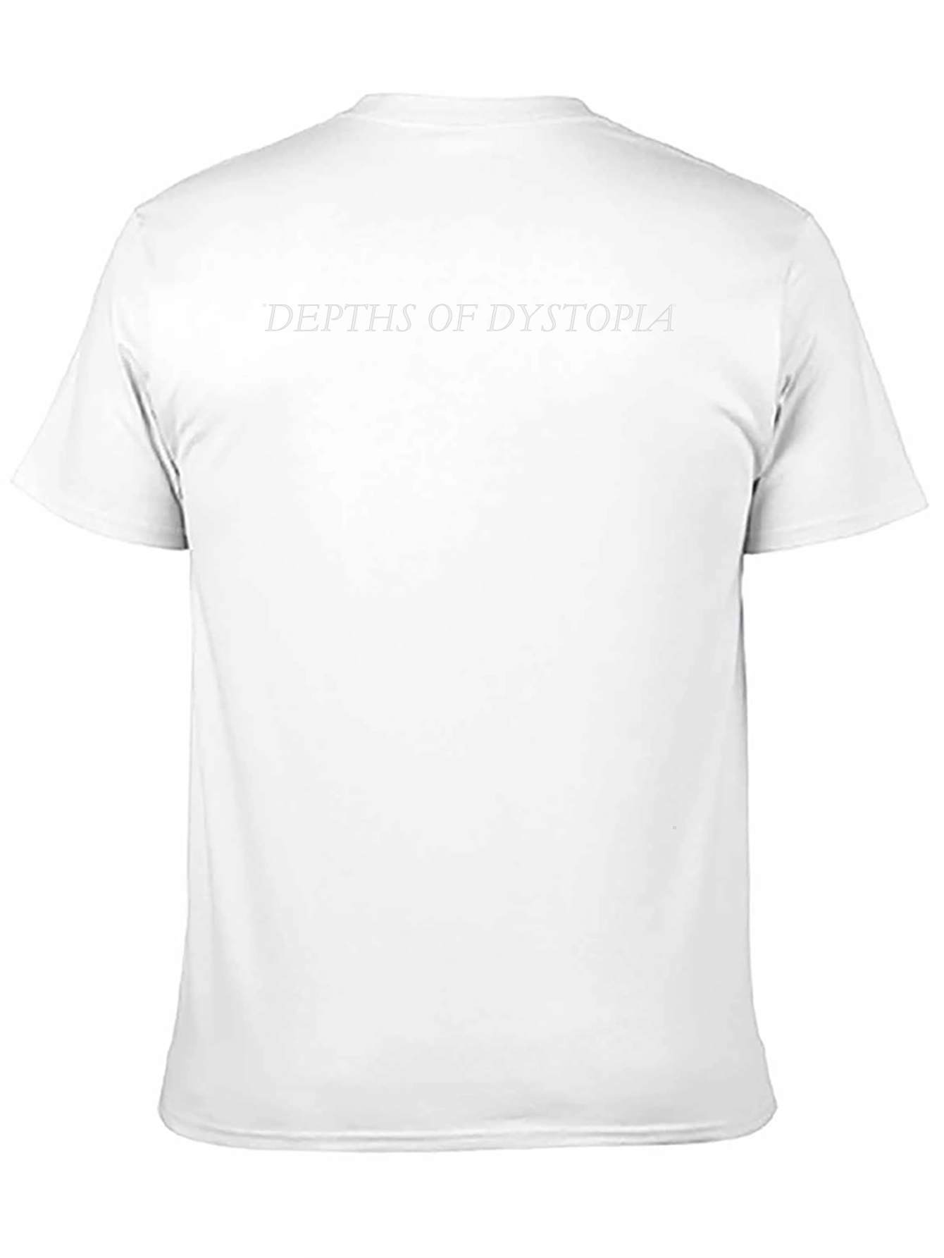 Black Depths of Dystopia Black T-Shirt view 11