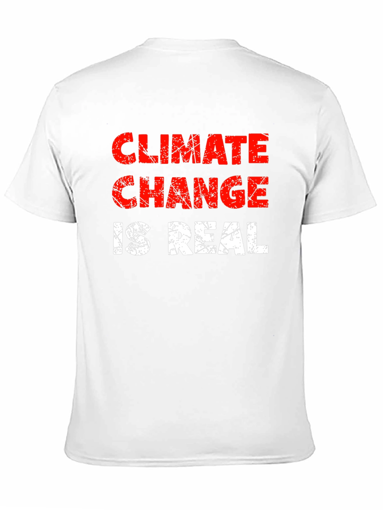 Black Climate Change Is Real Graphic Tee view 11