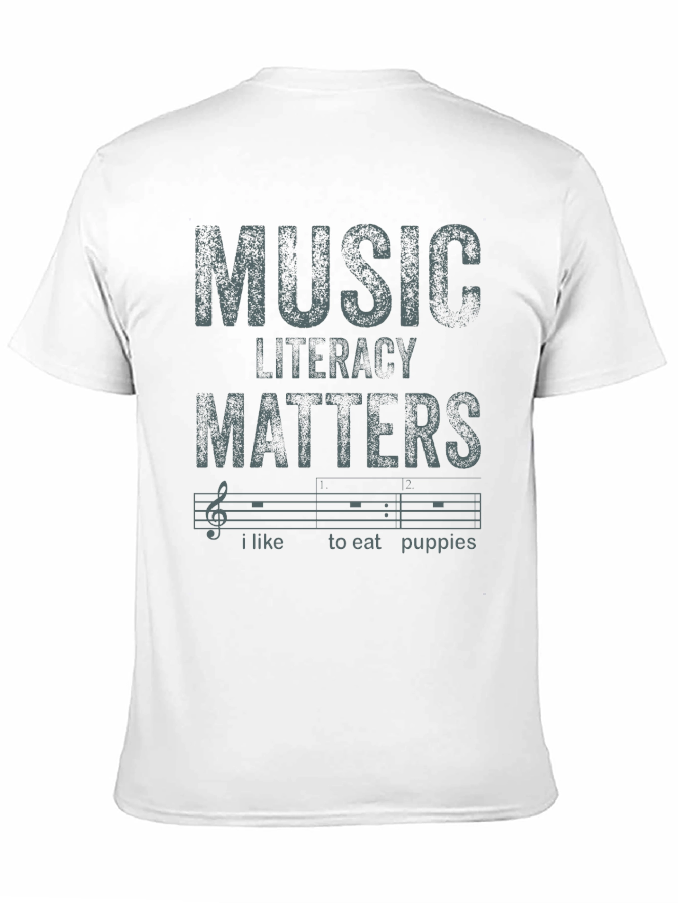 Black Music Literacy Matters T-Shirt view 11