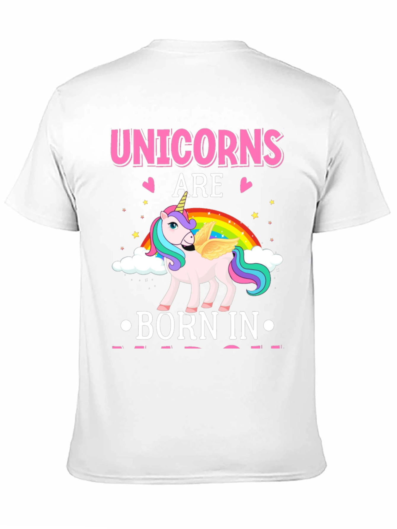 Black Unicorns Are Born In T-Shirt view 11