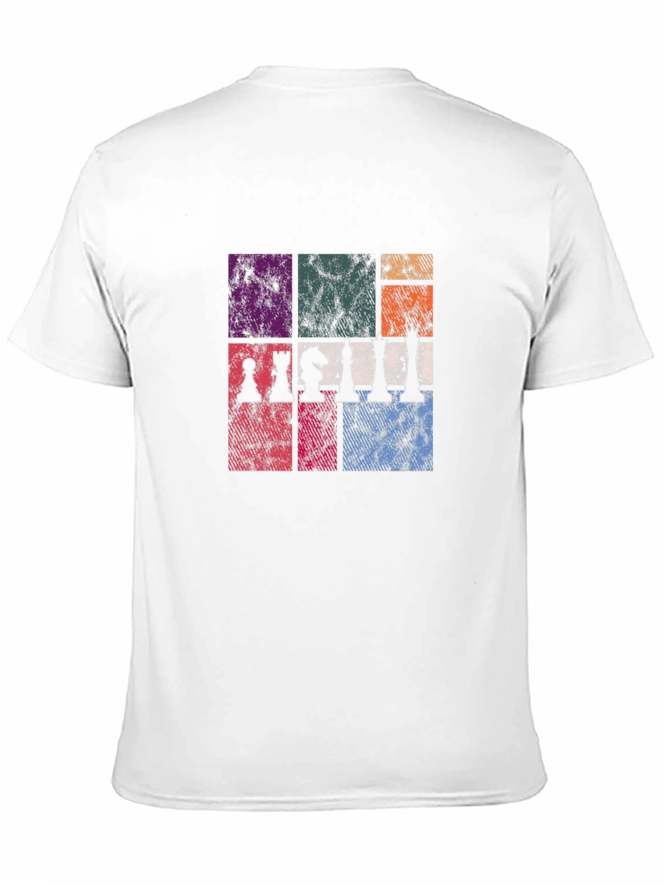 Black Chess Piece Graphic T-Shirt - Vintage Style view 11