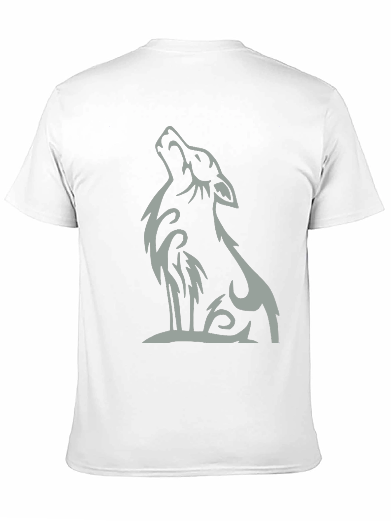 Black Black Wolf Graphic Tee - Stylish Casual Wear view 11