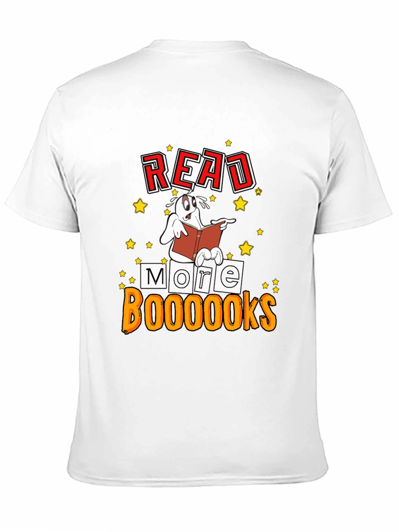 Black Read More Booooks T-Shirt - Novelty Dog Design view 11
