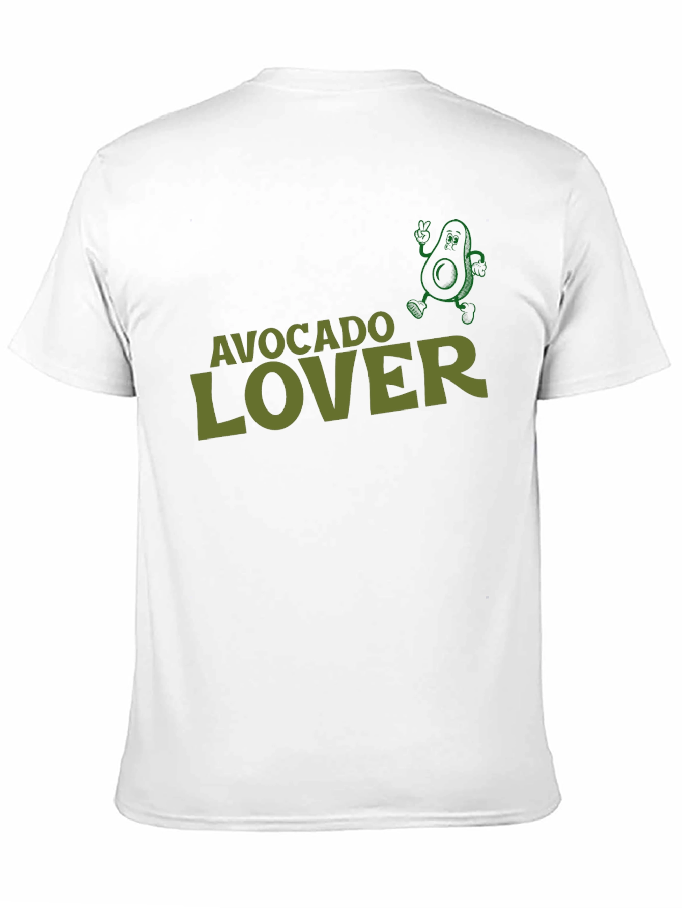 Black Avocado Lover T-Shirt Funny Avocado Graphic Tee view 11