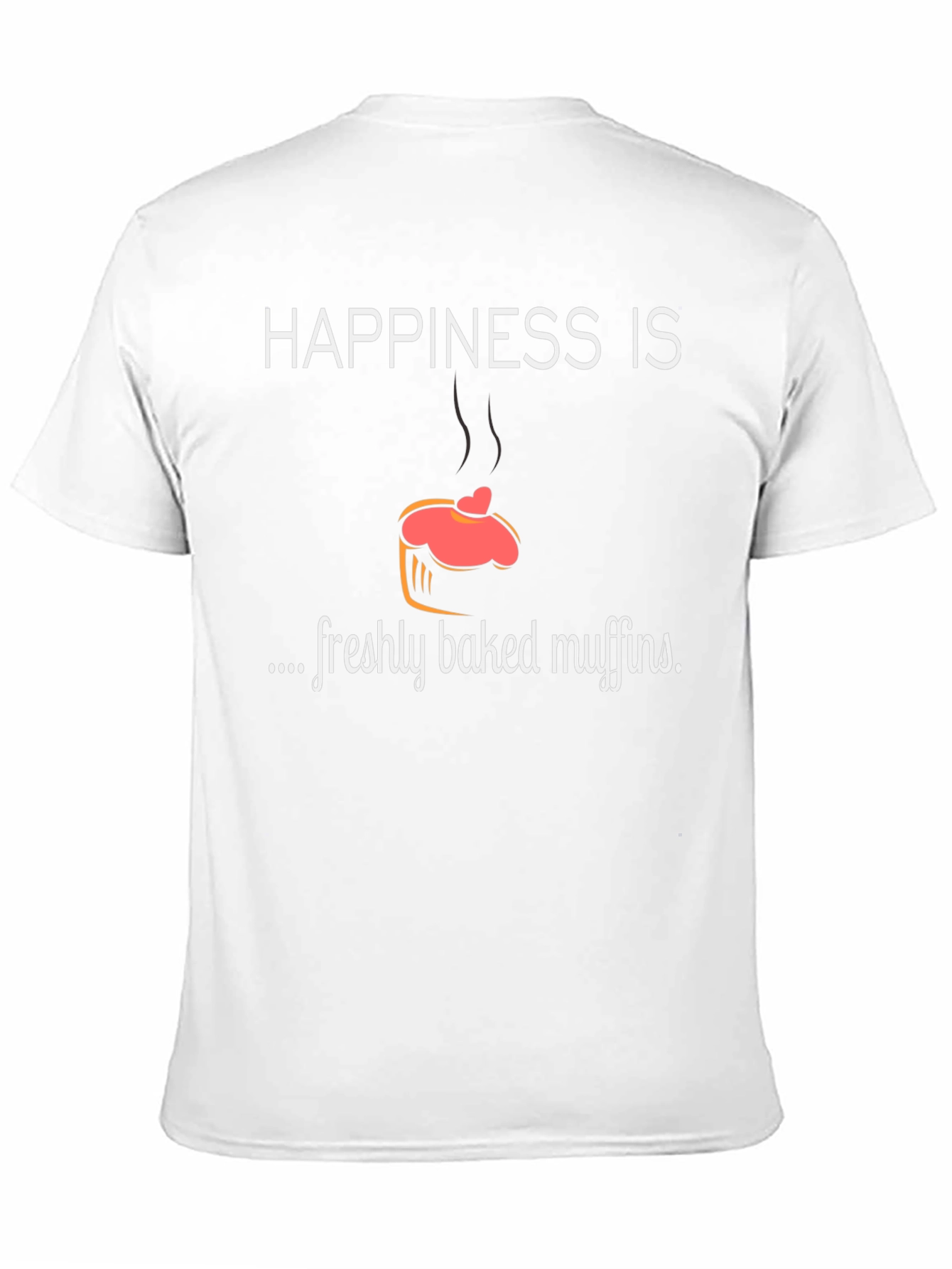 Black Happiness is Freshly Baked Muffins T-Shirt view 11