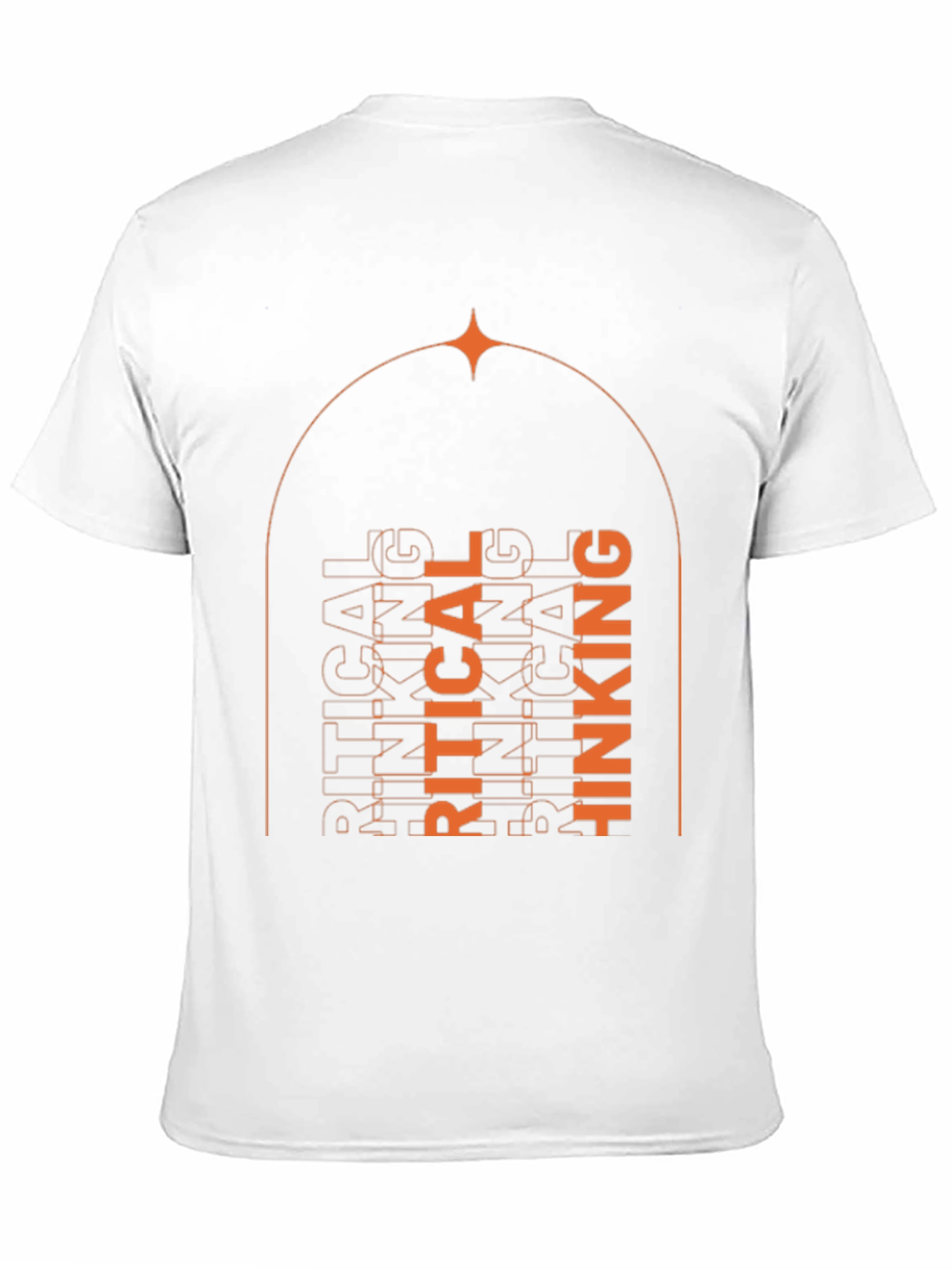 Black Critical Thinking Graphic Tee - Unisex Black T-Shirt view 11