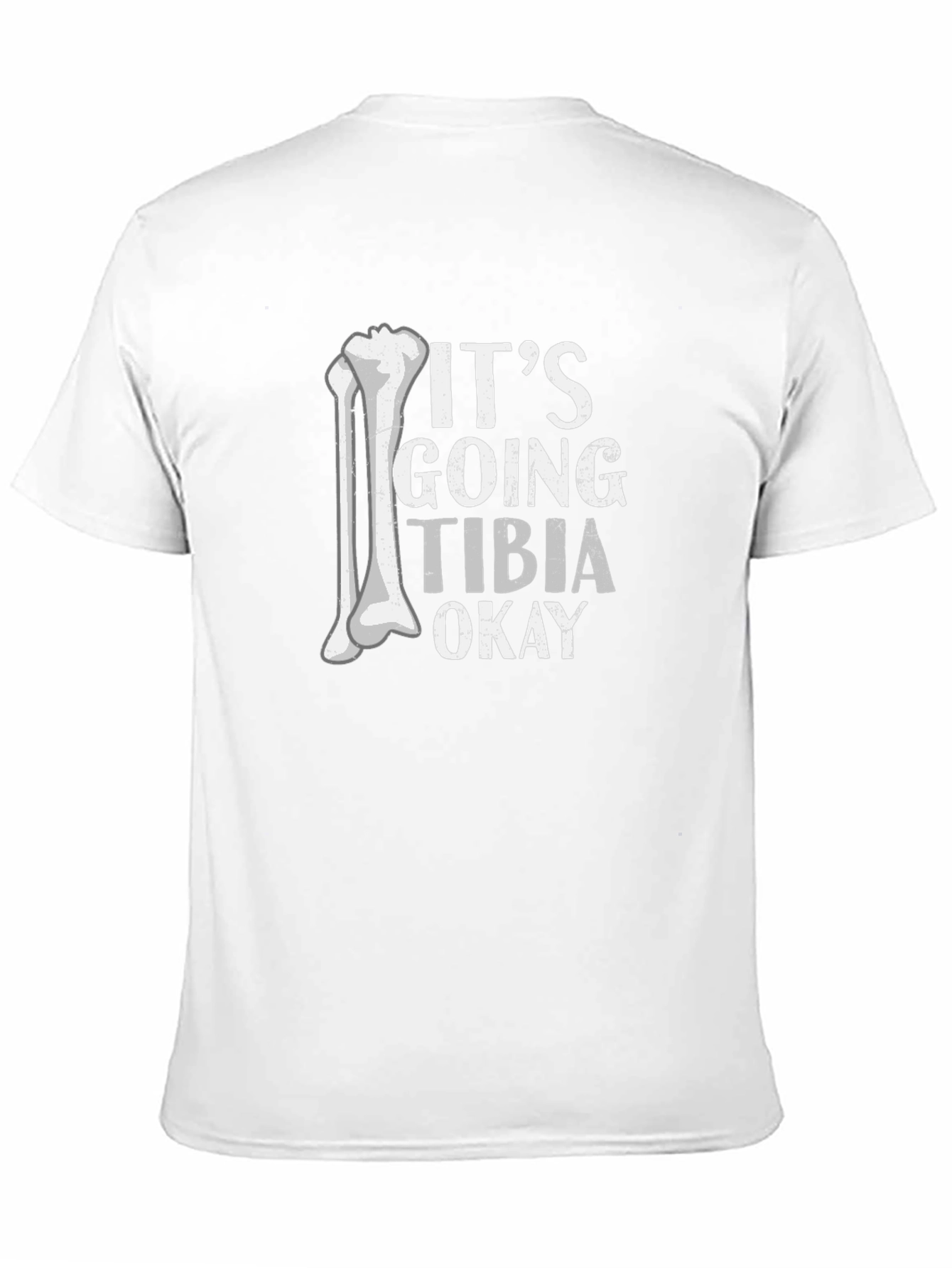 Black Funny It's Going Tibia Okay Graphic Tee - Black view 11