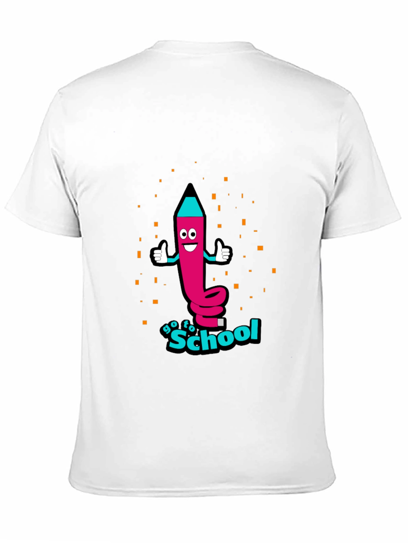 Go To School Pencil Graphic Tee - 11