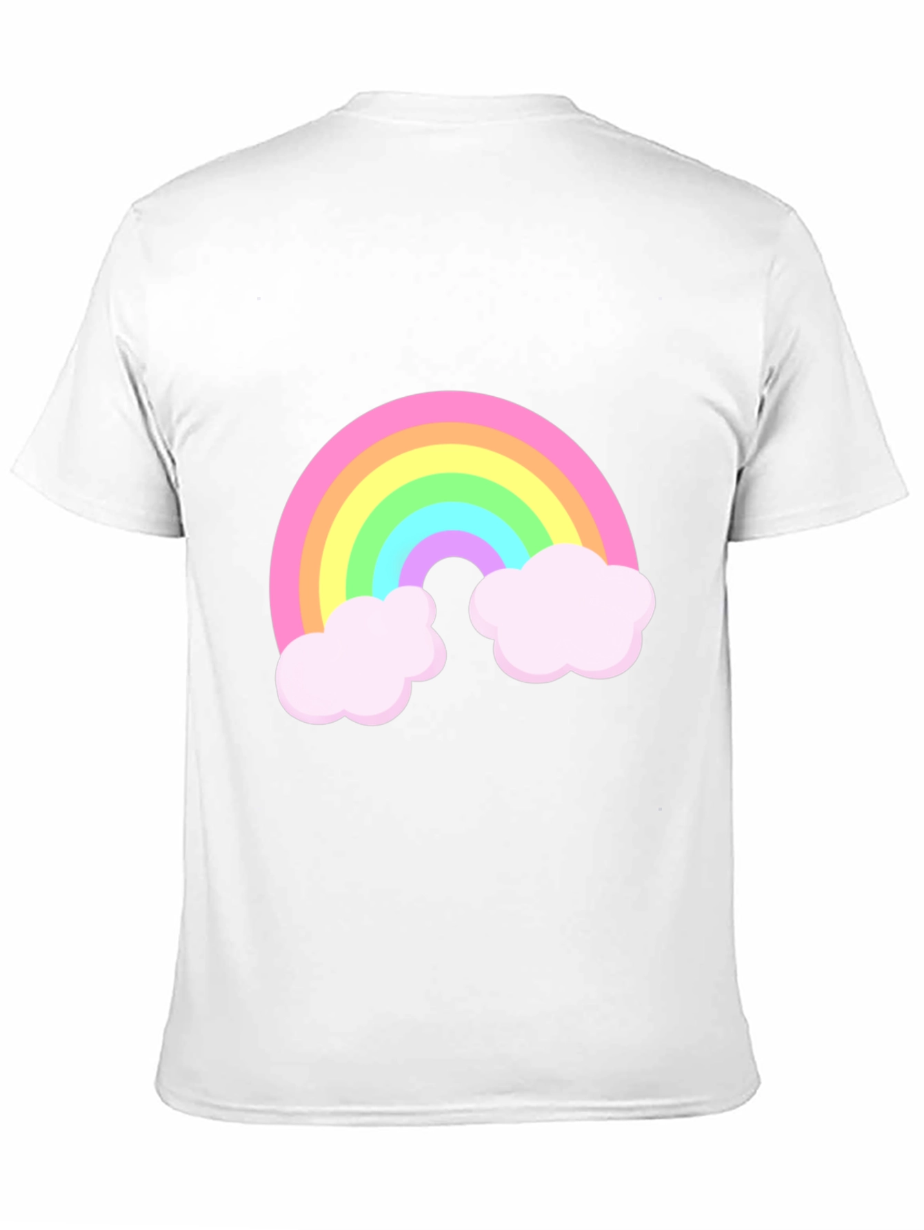 Black Rainbow Graphic Black T-Shirt view 11