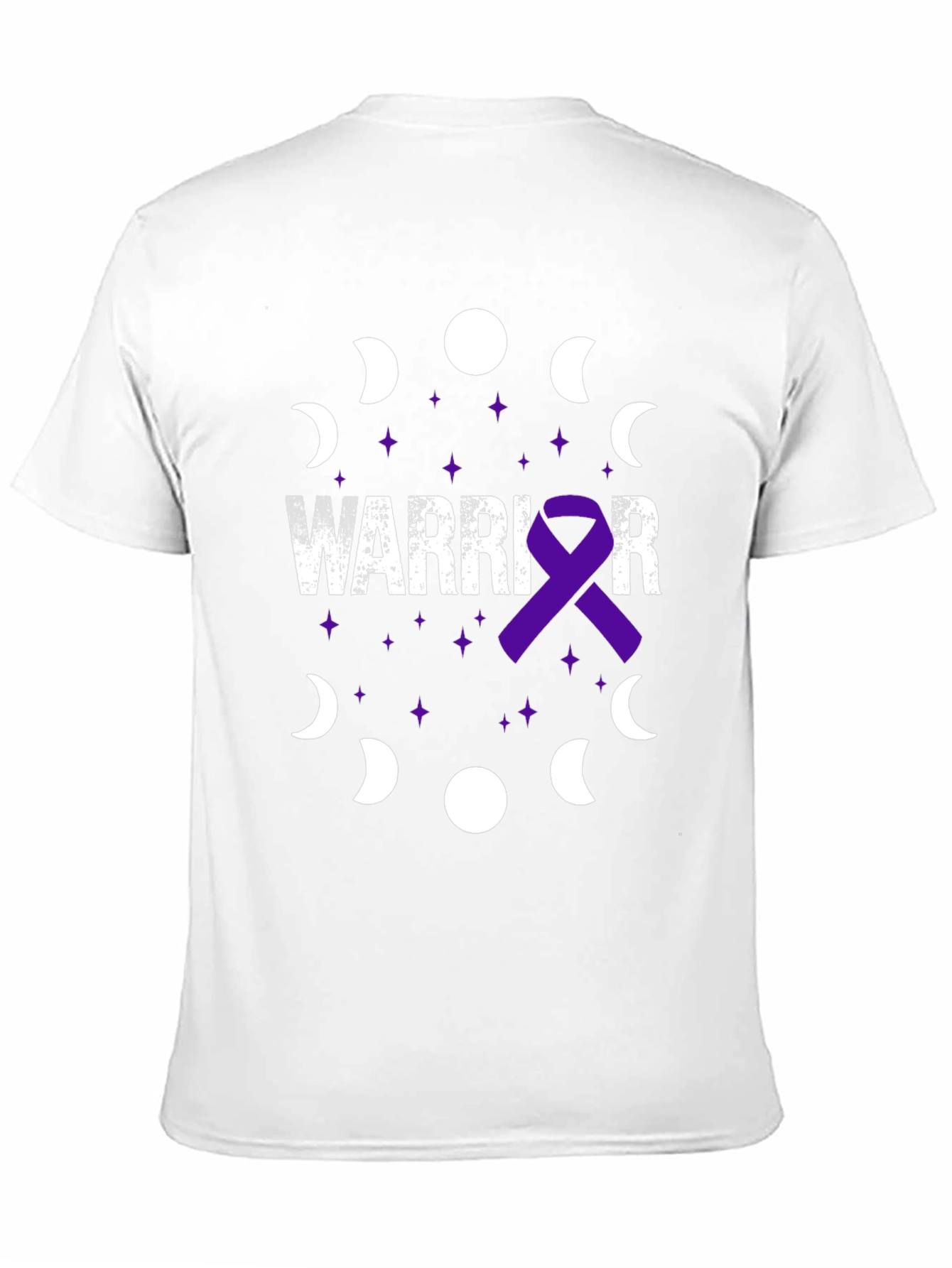 Black Warrior Awareness Ribbon T-Shirt view 11