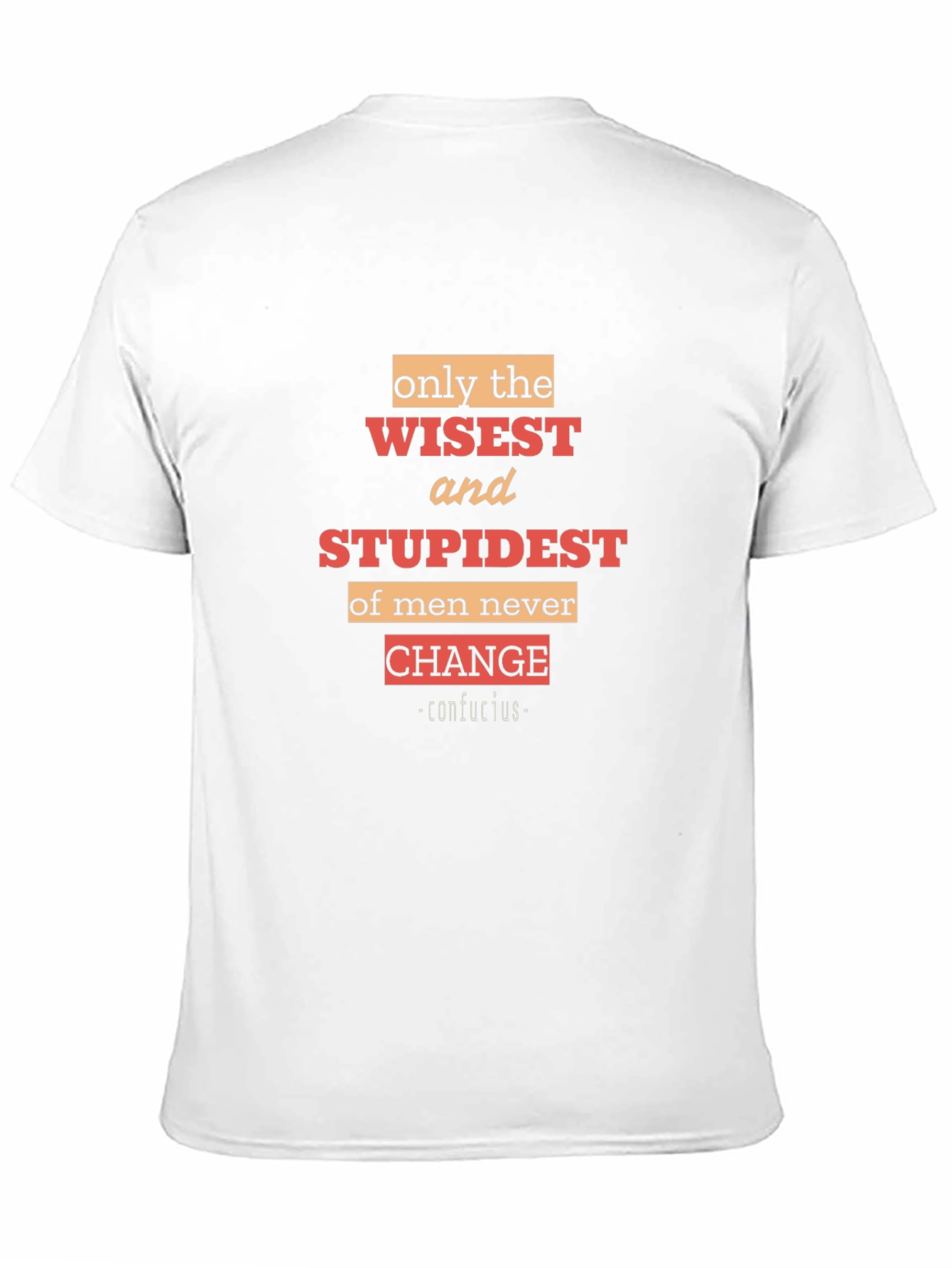 Black Wisest and Stupidest Men's Black T-Shirt view 11