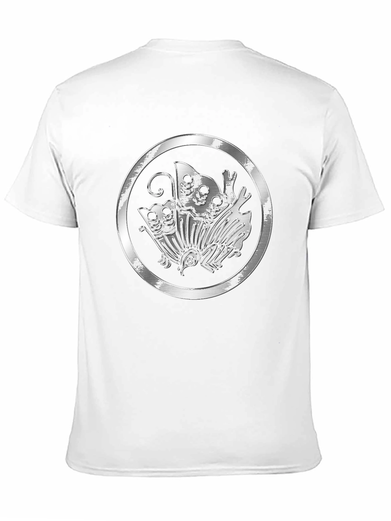 Black Emblem Butterfly Graphic Tee - Black Casual Shirt view 11