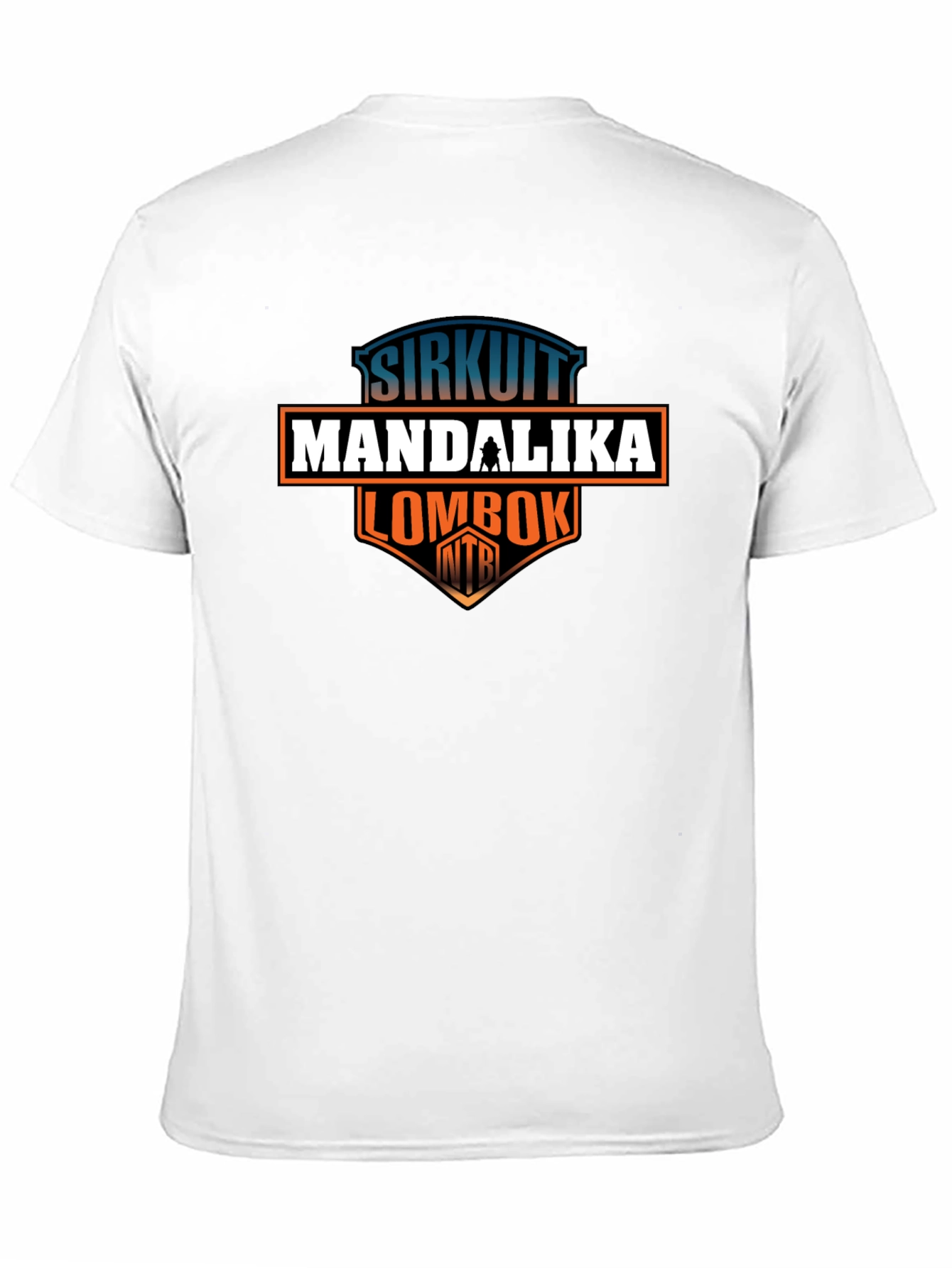 Black Sirkuit Mandalika Lombok T-Shirt view 11