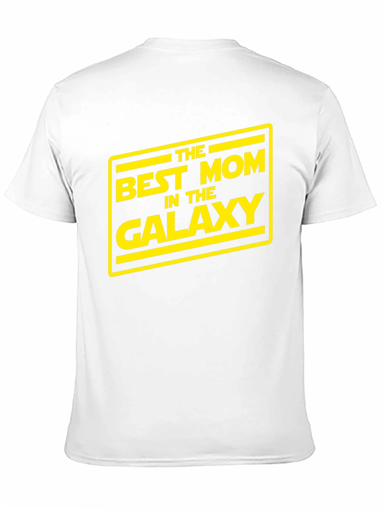 Black Best Mom in the Galaxy Black T-Shirt view 11