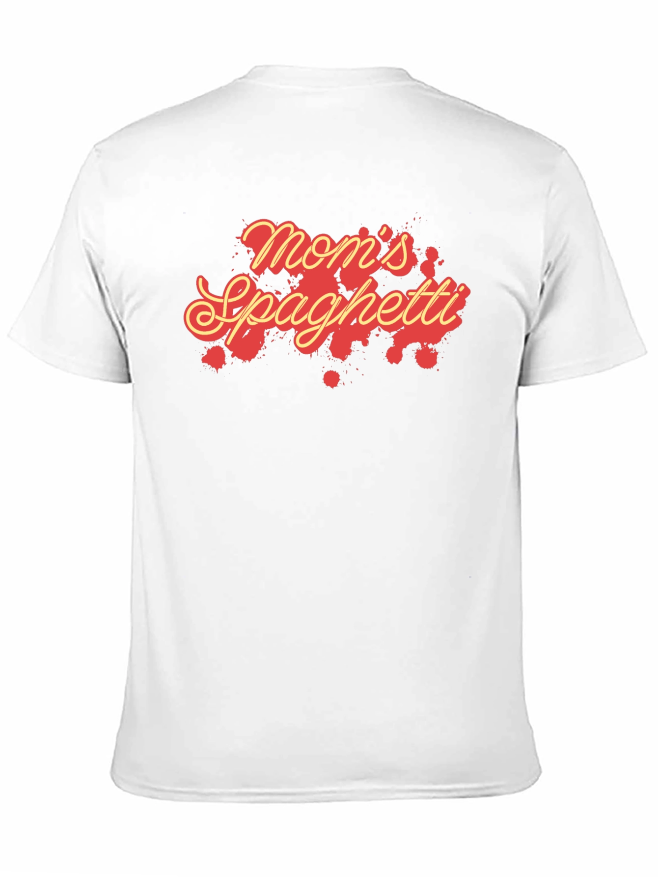 Black Mom's Spaghetti Graphic T-Shirt - Unisex view 11