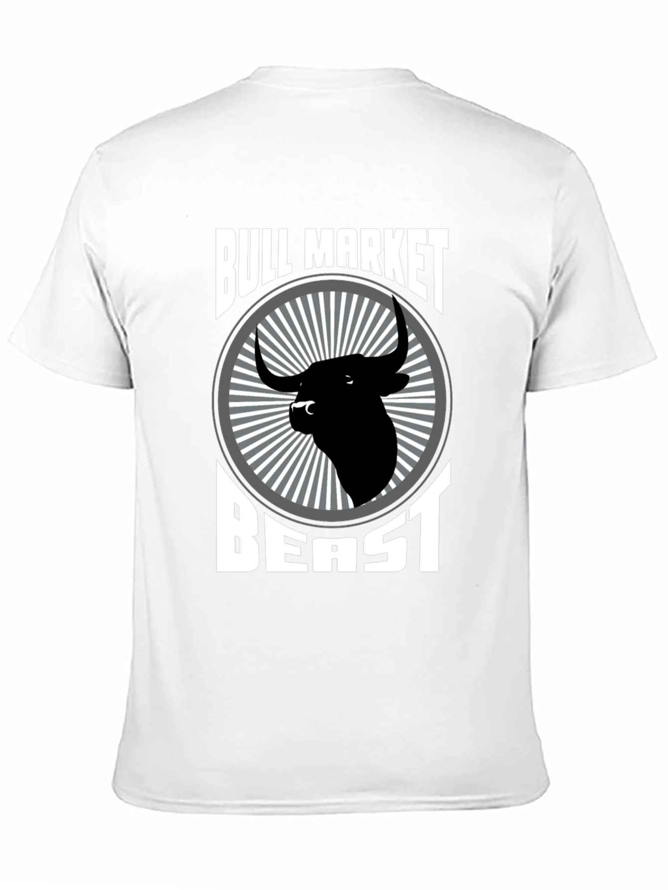 Black Bull Market Beast T-Shirt - Black Graphic Tee view 11