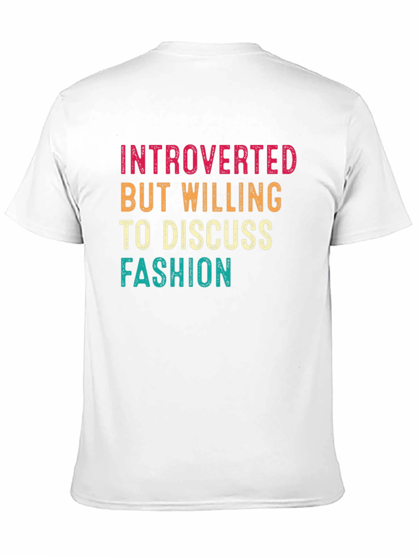 Black Introverted Fashion Lover Graphic Tee view 11