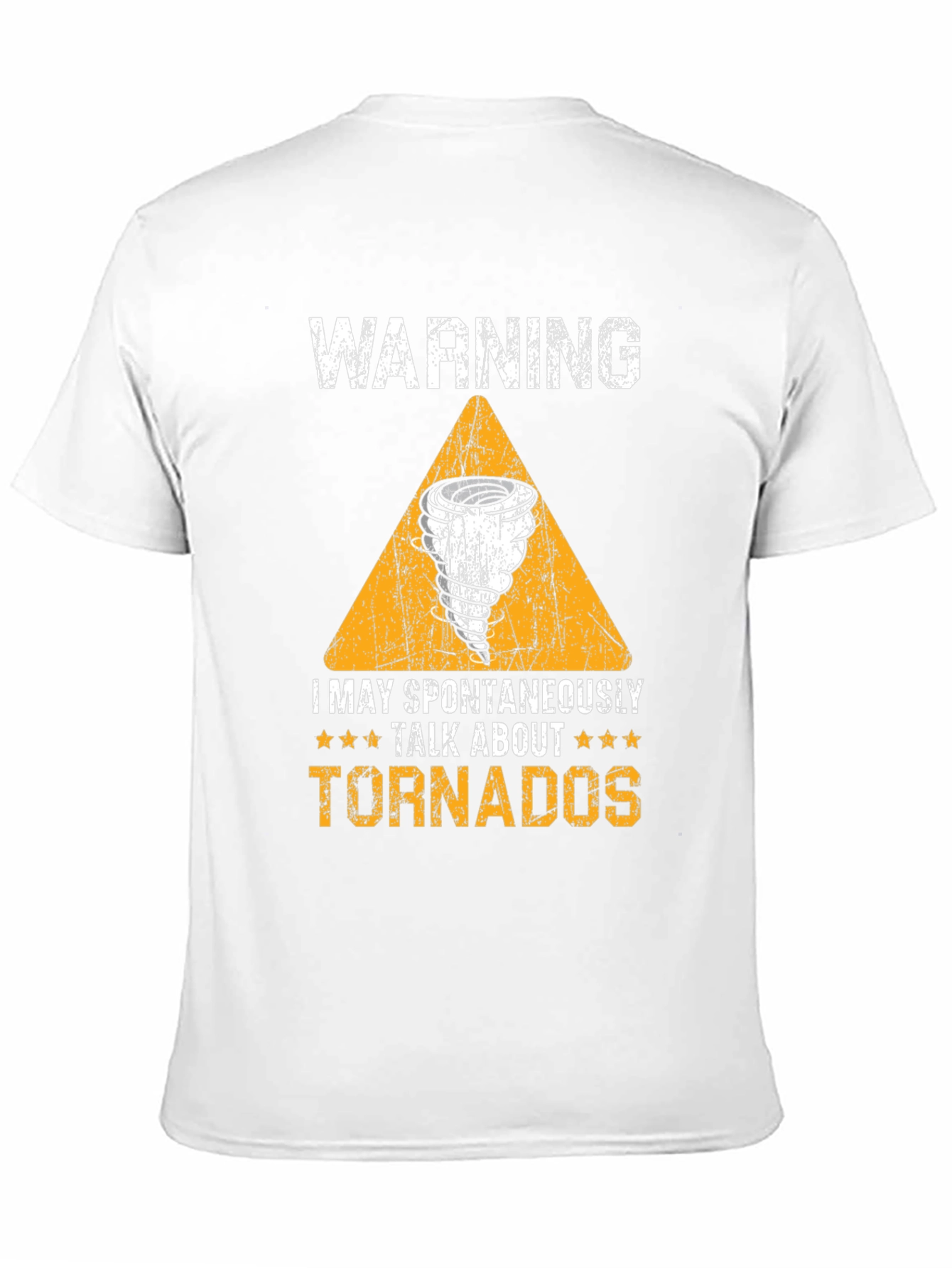 Black Warning I May Spontaneously Talk About Tornadoes T-Shirt view 11