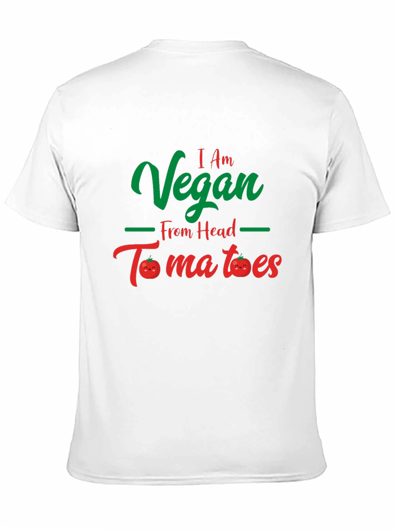 Black Vegan From Head Tomatoes Black T-Shirt view 11