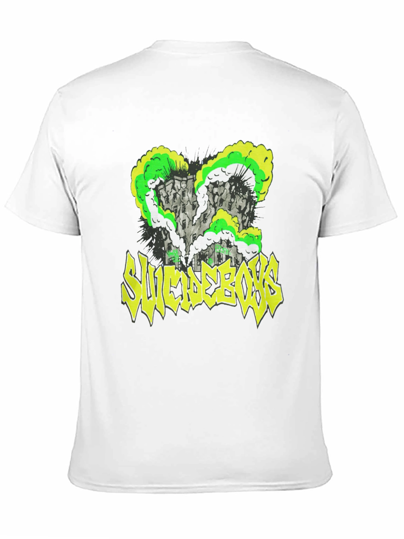 Black Suicideboys Graphic Print T-Shirt, Black Cotton Tee view 11