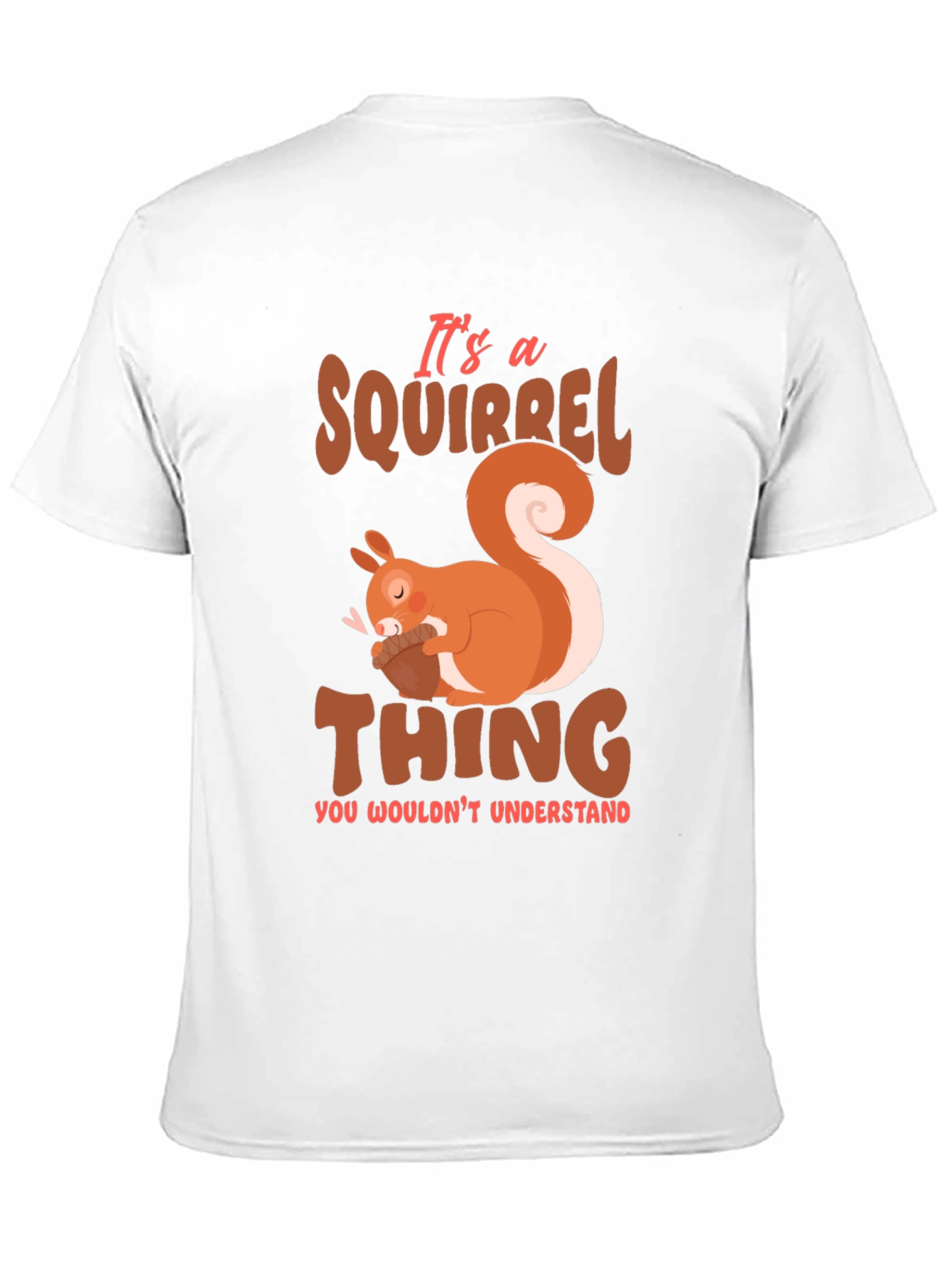 Black Squirrel Thing T-Shirt - Cute Animal Graphic Tee view 11