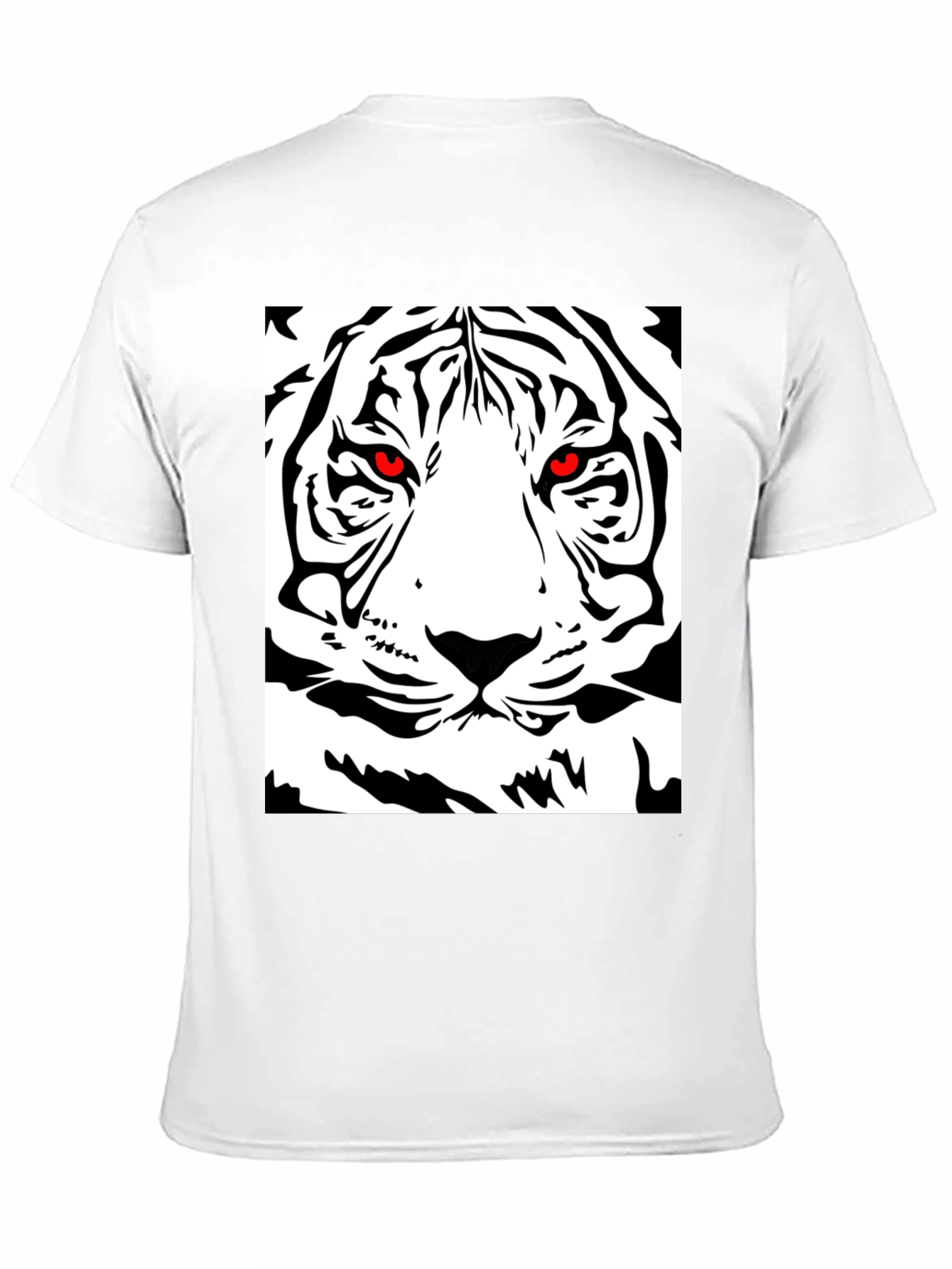 Black Tiger Graphic Tee - Bold Black T-Shirt view 11