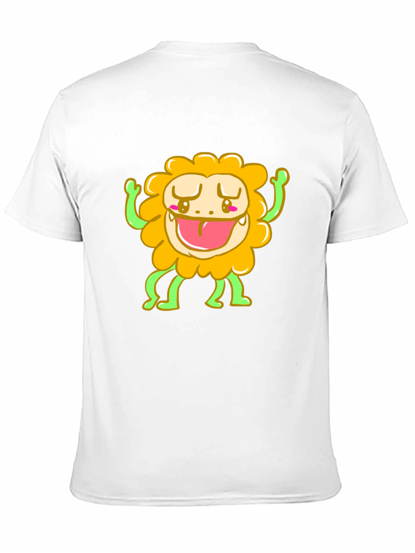 Black Funny Monster Graphic Tee - Black T-Shirt view 11