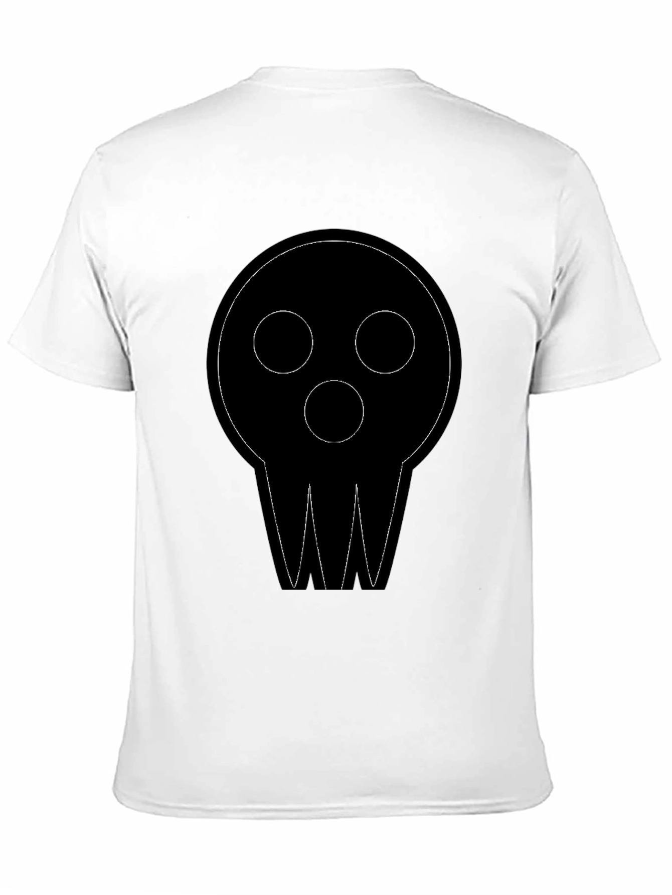 Black Skull Graphic Black T-Shirt | Casual Wear view 11