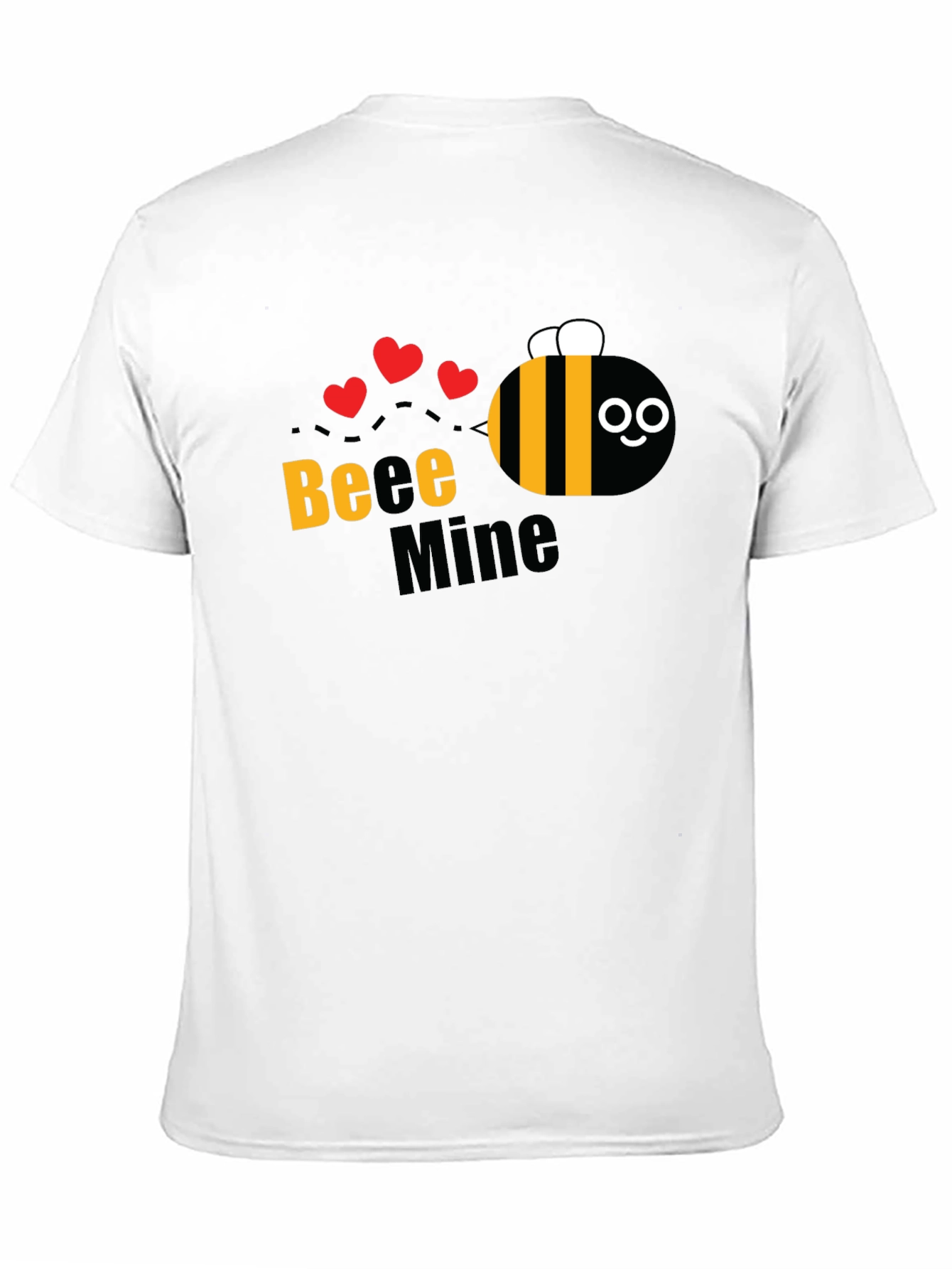 Black Bee Mine Graphic T-Shirt - Cute Valentine's Day Tee view 11