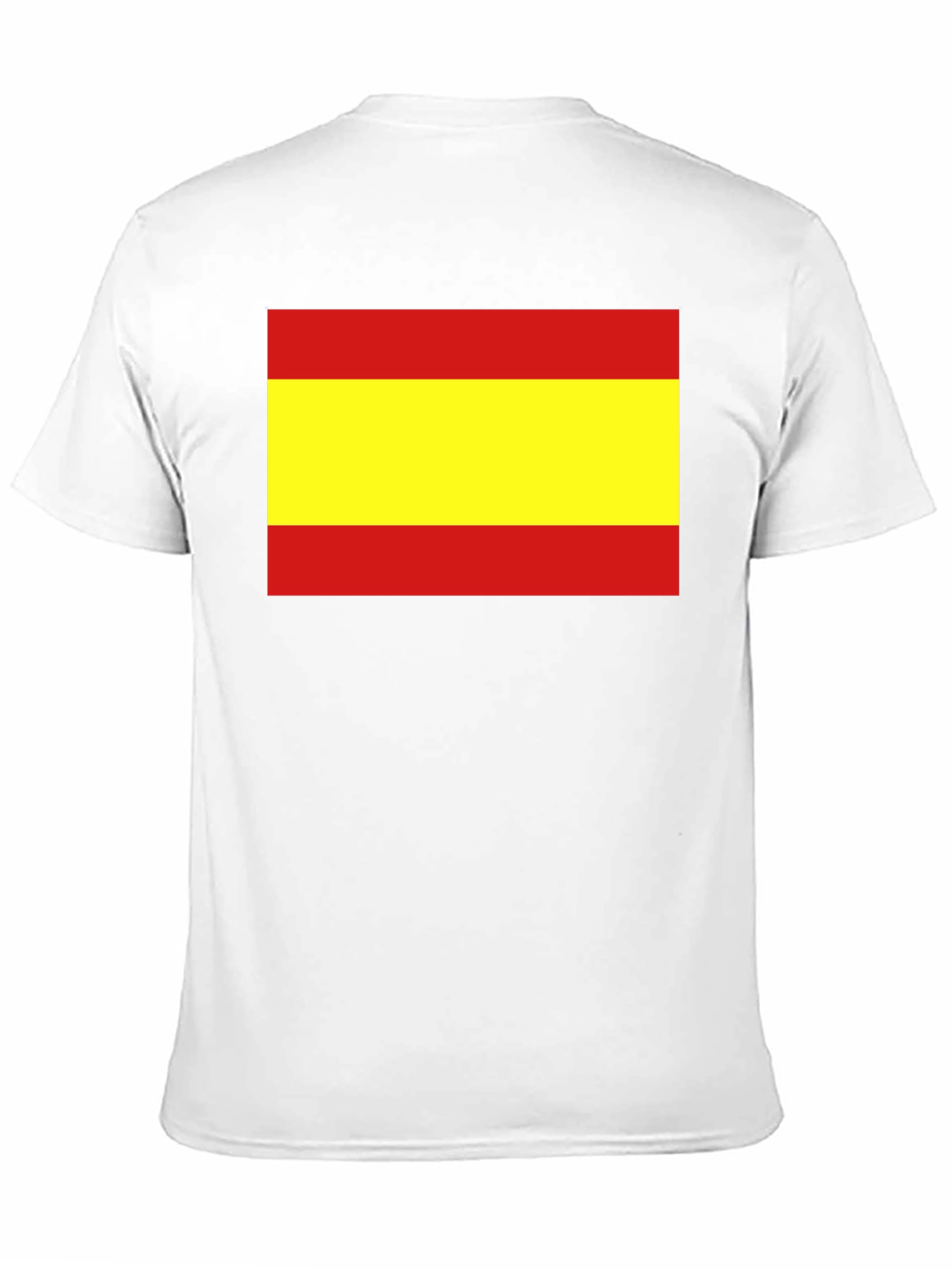 Black Spain Flag T-Shirt - Show Your Support! view 11