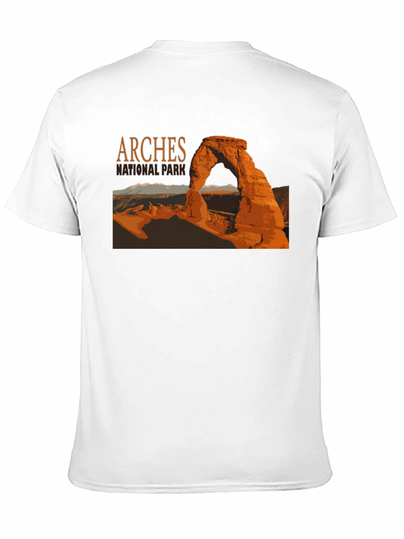 Black Arches National Park Graphic T-Shirt view 11