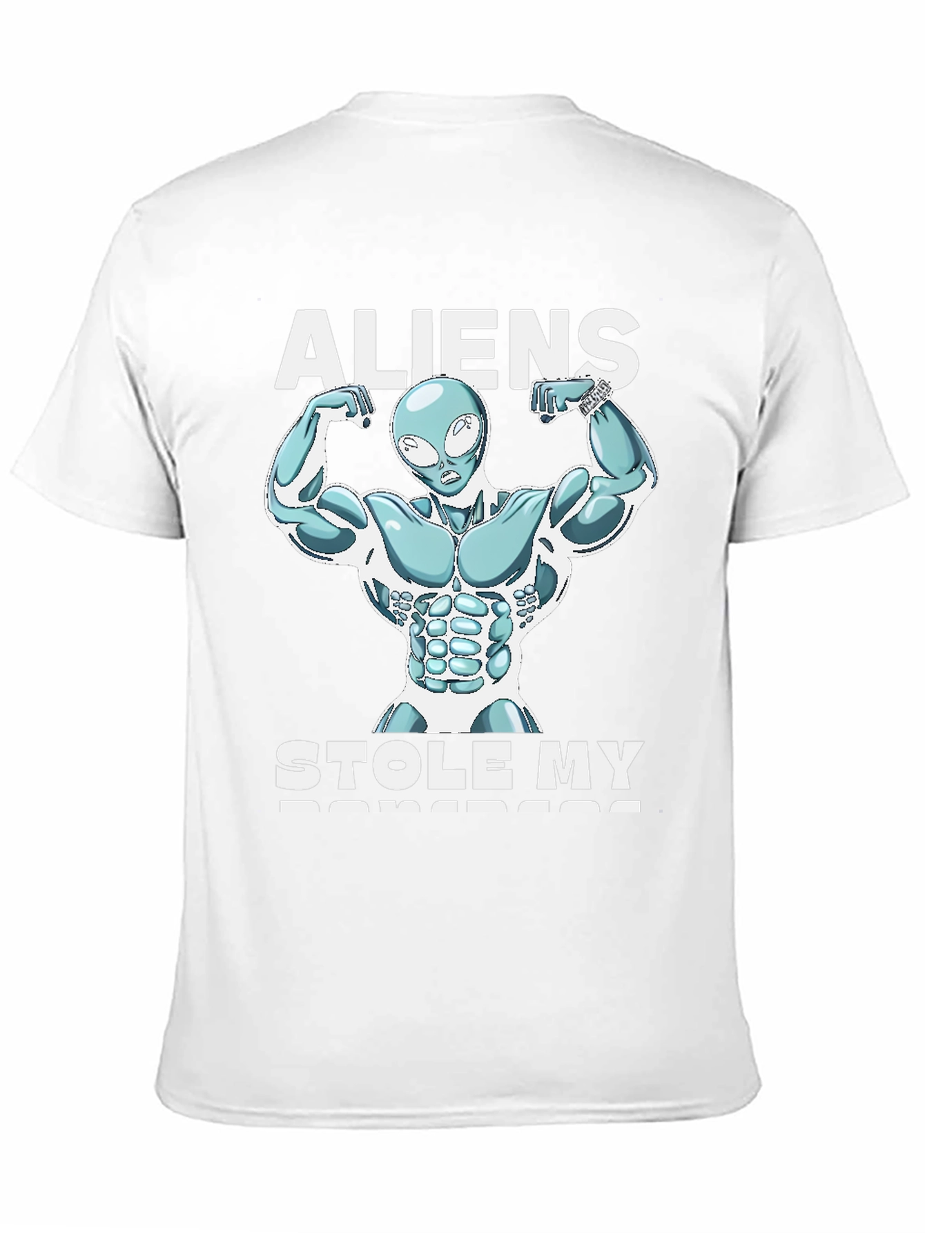 Aliens Stole My Barbells T-Shirt - 11