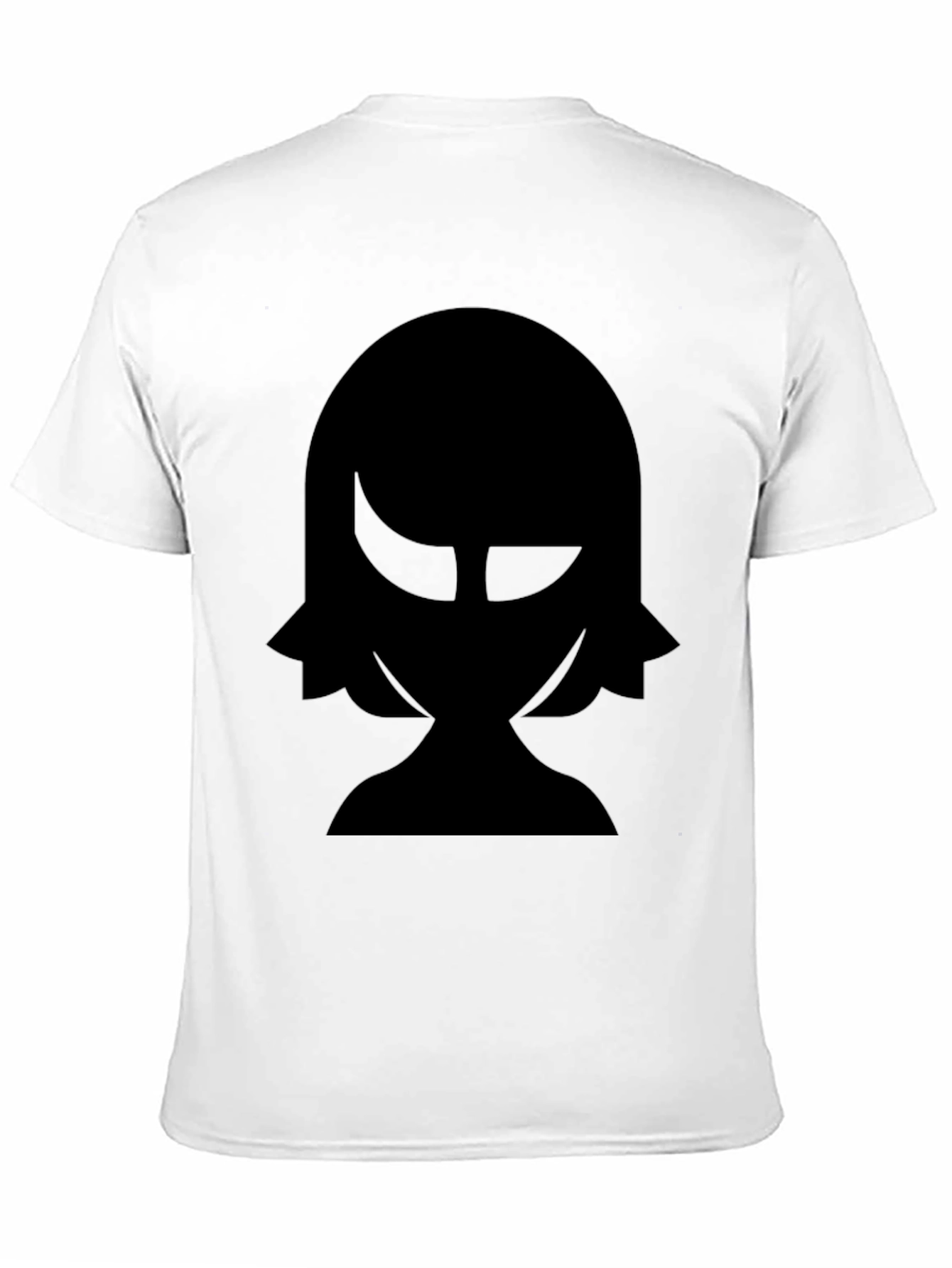 Black Silhouette Graphic Black T-Shirt view 11
