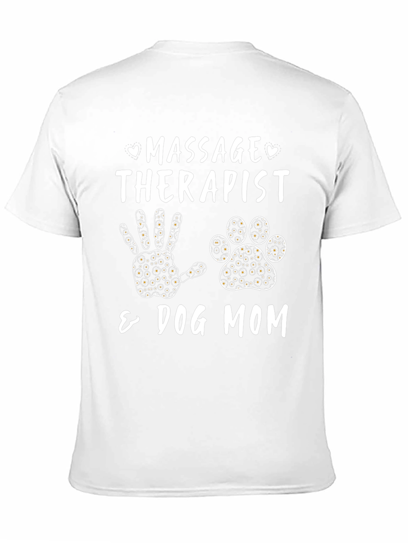 Black Massage Therapist & Dog Mom Graphic Tee view 11
