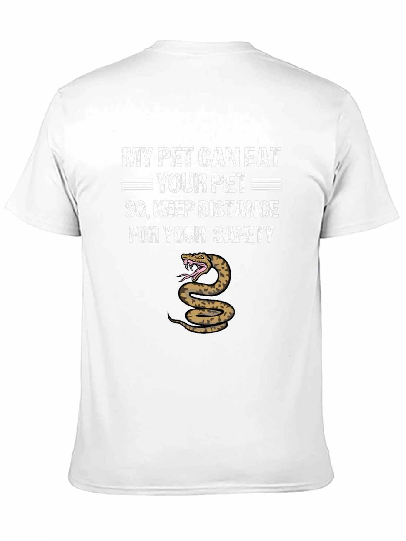 Black My Pet Can Eat Your Pet T-Shirt view 11