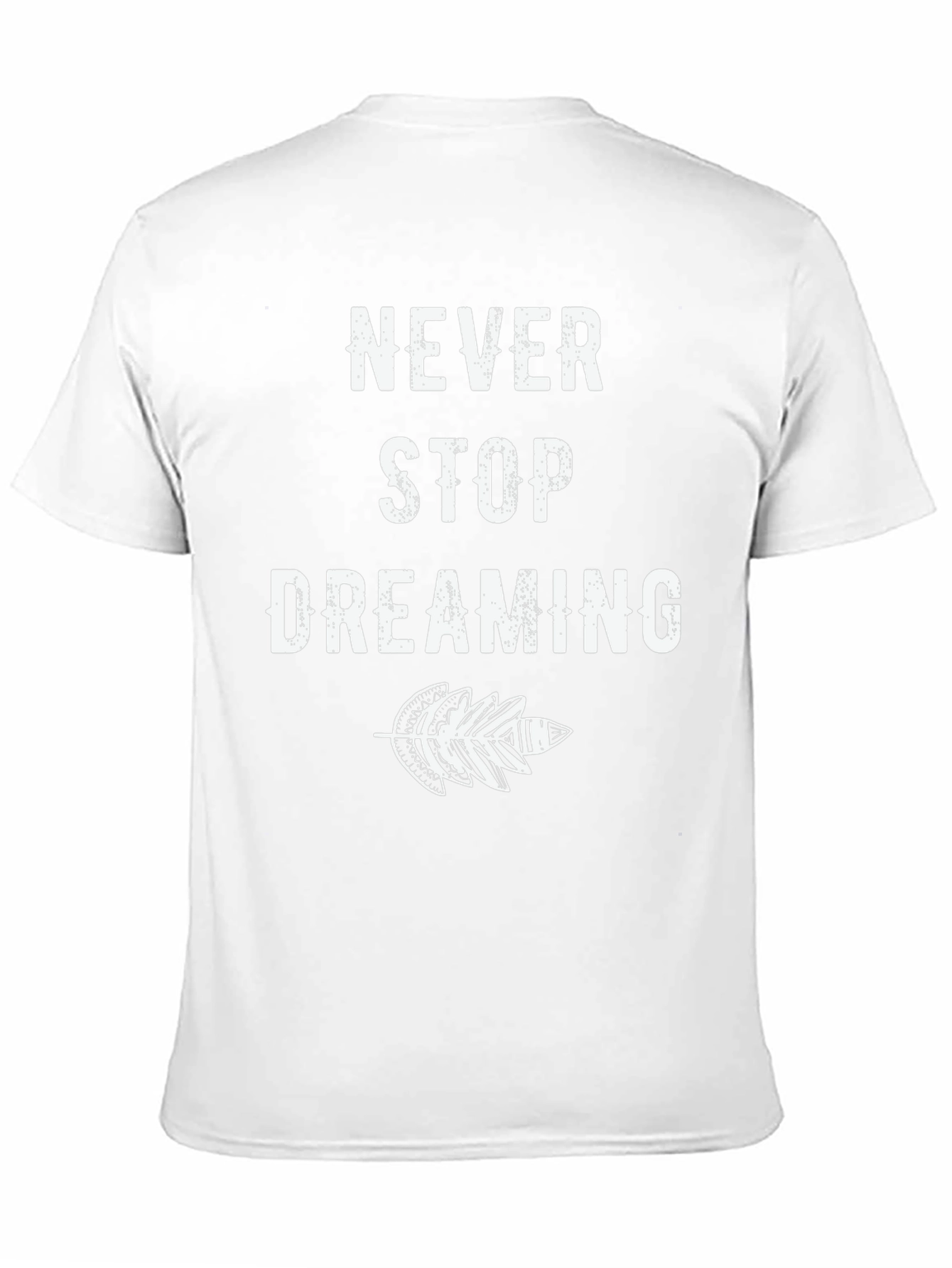 Black Never Stop Dreaming Black Graphic T-Shirt view 11