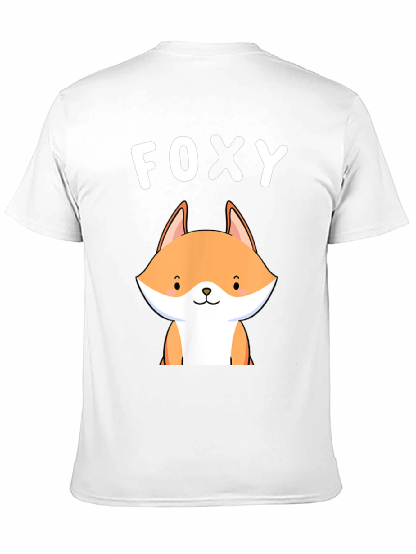 Black Foxy Graphic Tee - Cute Fox Design view 11