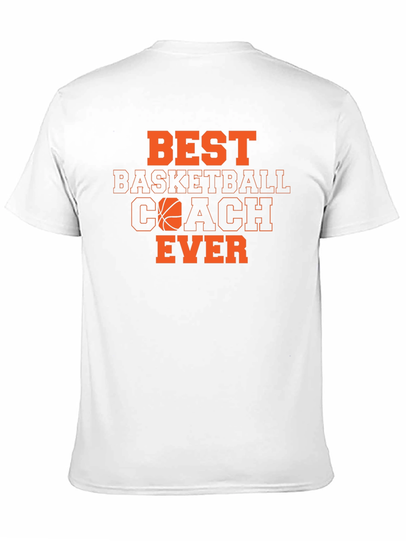 Black Best Basketball Coach Ever Black Graphic Tee view 11