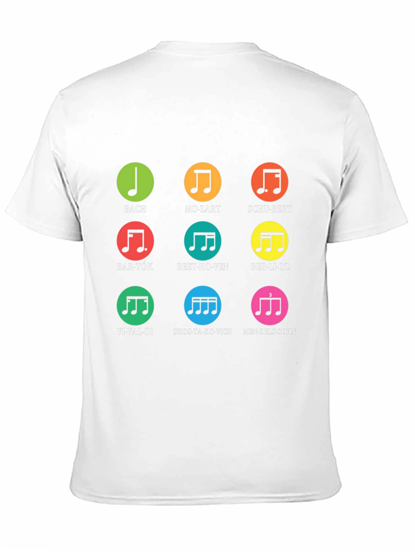 Black Musical Composer T-Shirt | Bach, Mozart, Beethoven & More view 11