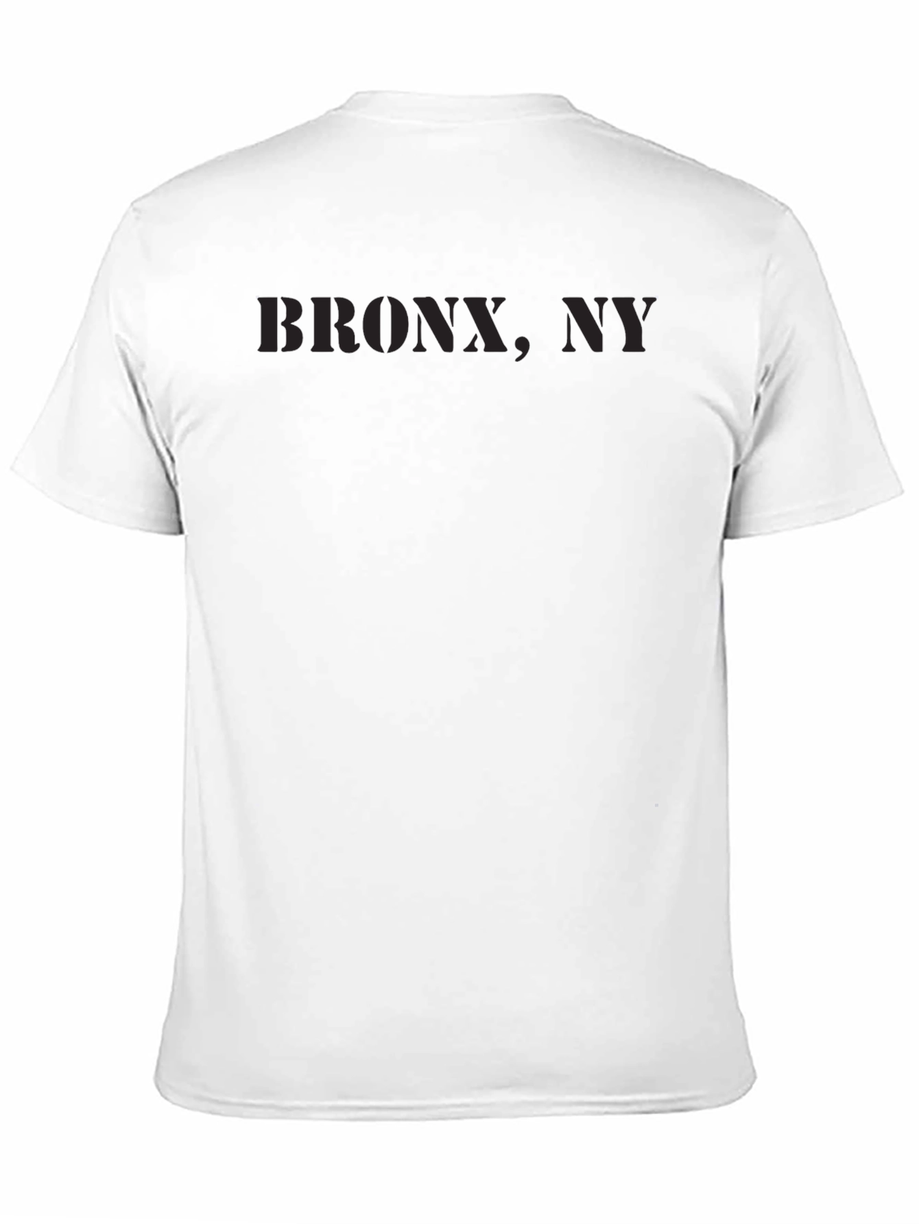 Black Bronx NY Graphic Tee - Soft Cotton Blend Casual T-Shirt view 11